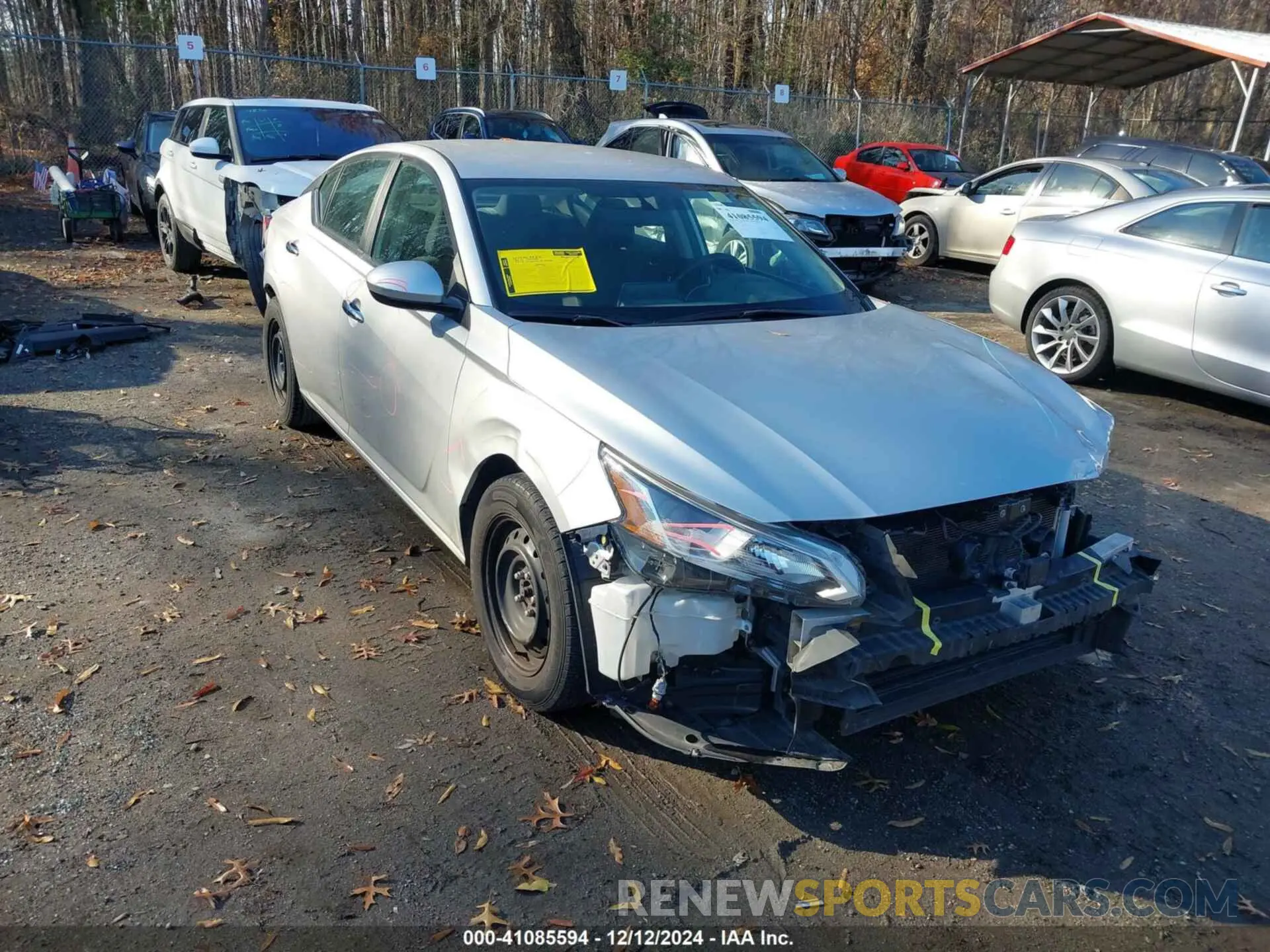1 Photograph of a damaged car 1N4BL4BV8KC125657 NISSAN ALTIMA 2019