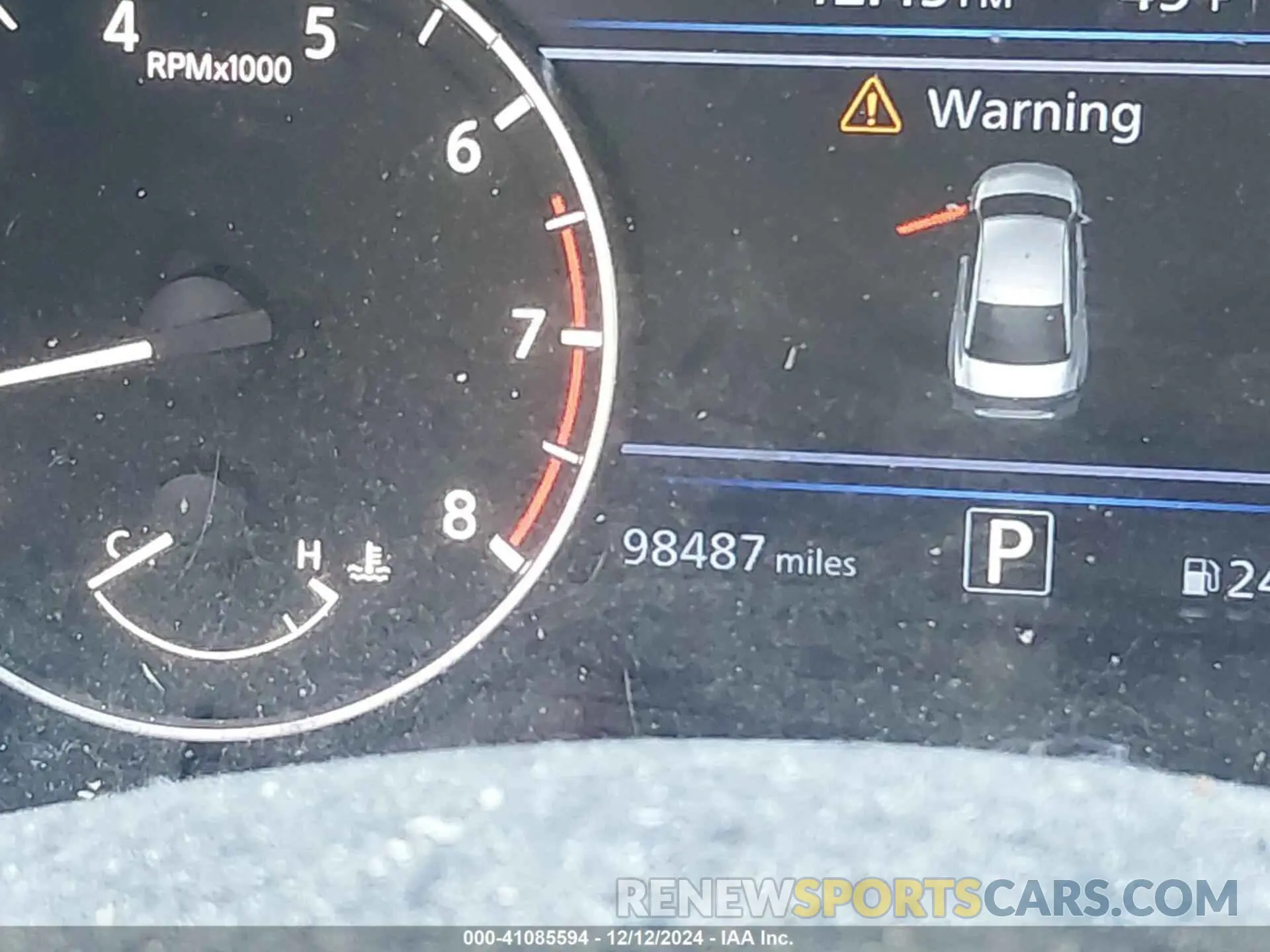 16 Photograph of a damaged car 1N4BL4BV8KC125657 NISSAN ALTIMA 2019