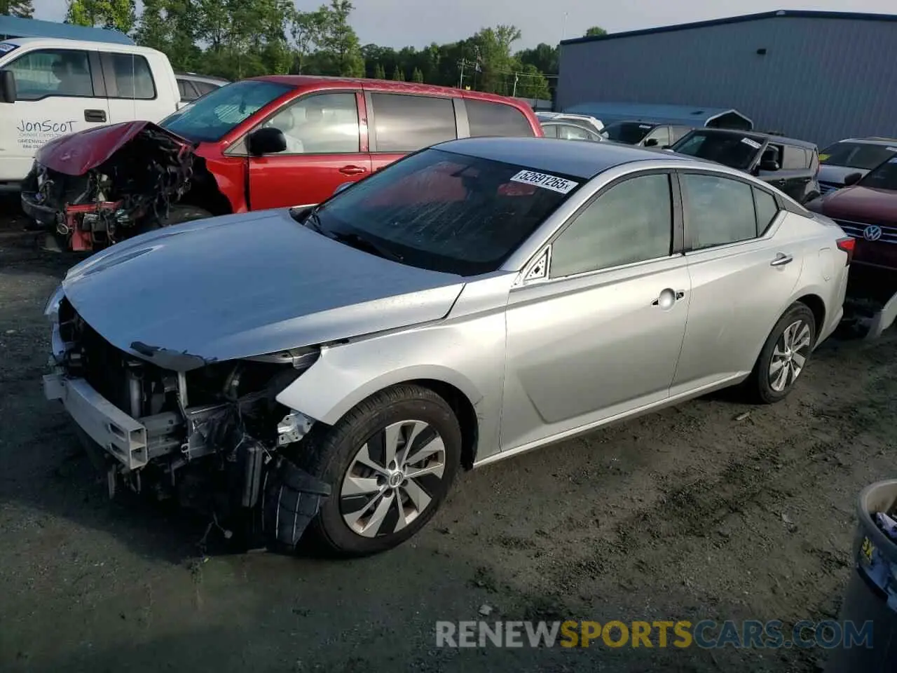 1 Photograph of a damaged car 1N4BL4BV8KC201491 NISSAN ALTIMA 2019
