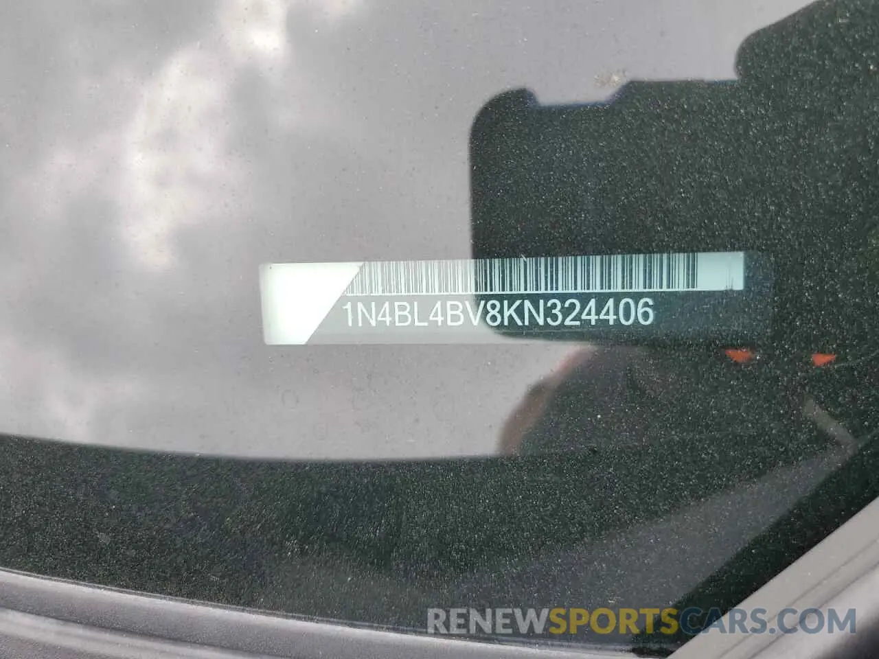 12 Photograph of a damaged car 1N4BL4BV8KN324406 NISSAN ALTIMA 2019