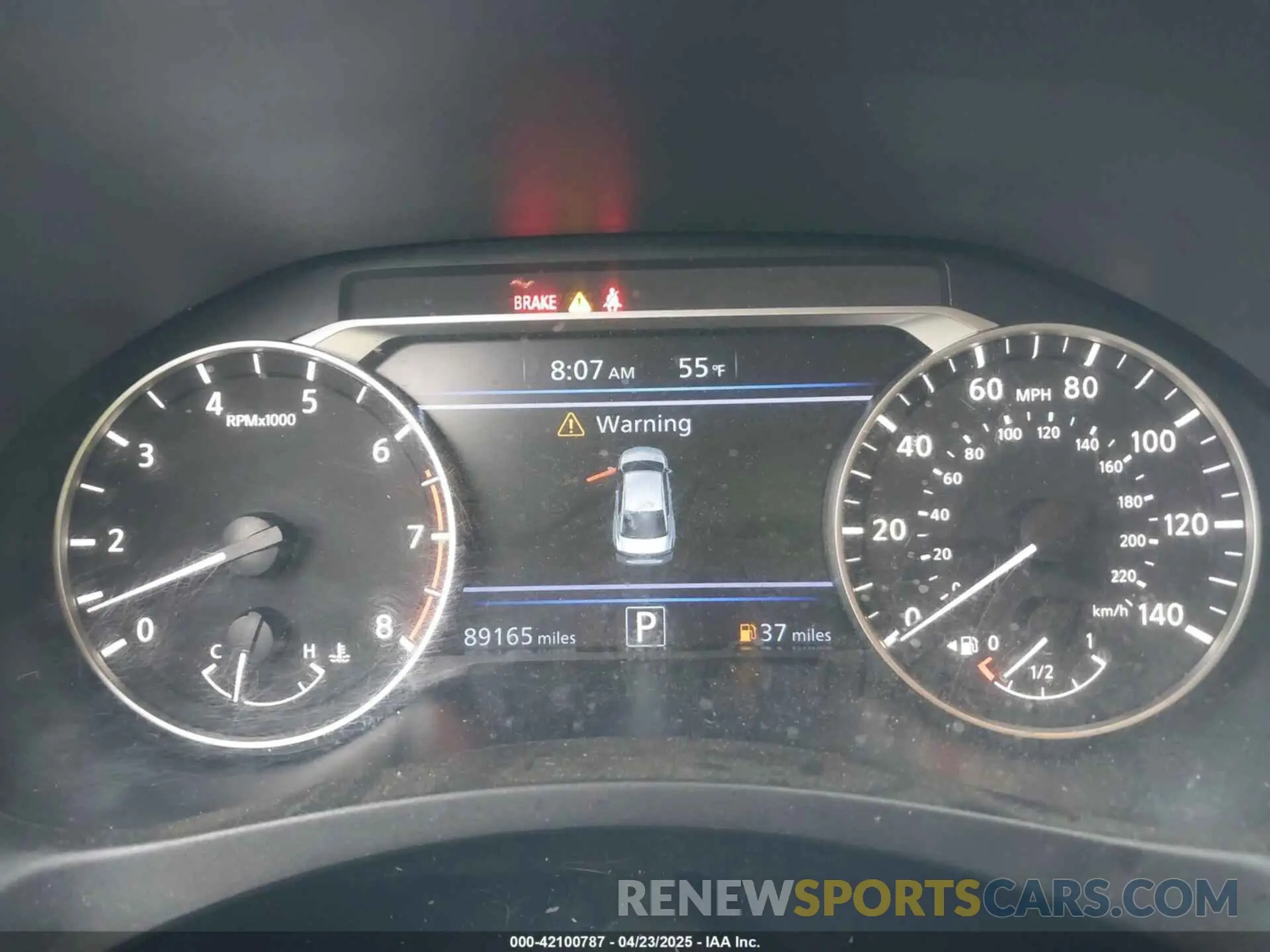 7 Photograph of a damaged car 1N4BL4BV8KN325720 NISSAN ALTIMA 2019