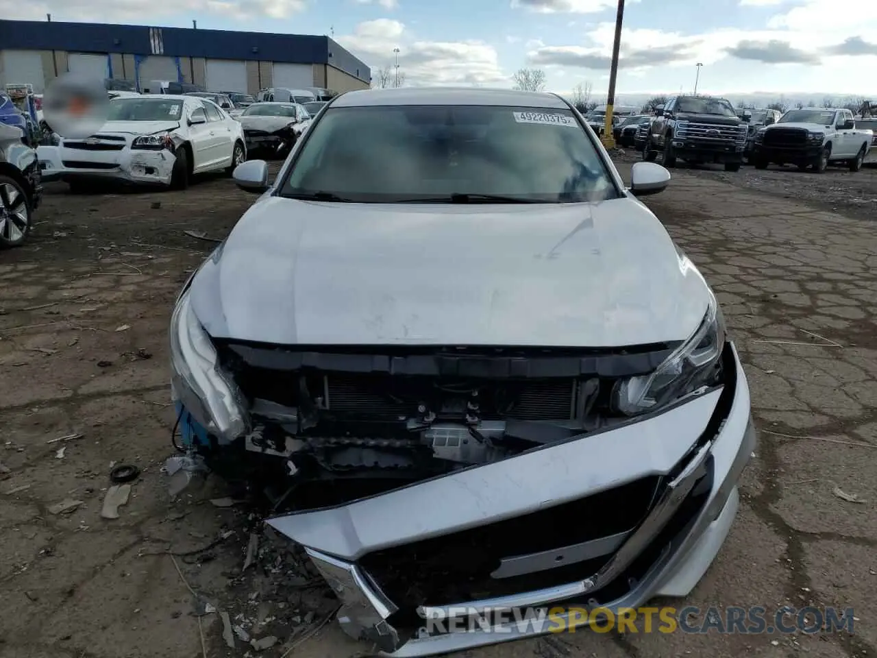 5 Photograph of a damaged car 1N4BL4BV9KC177279 NISSAN ALTIMA 2019