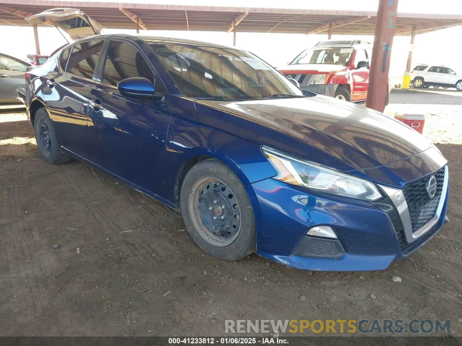 1 Photograph of a damaged car 1N4BL4BV9KC222639 NISSAN ALTIMA 2019