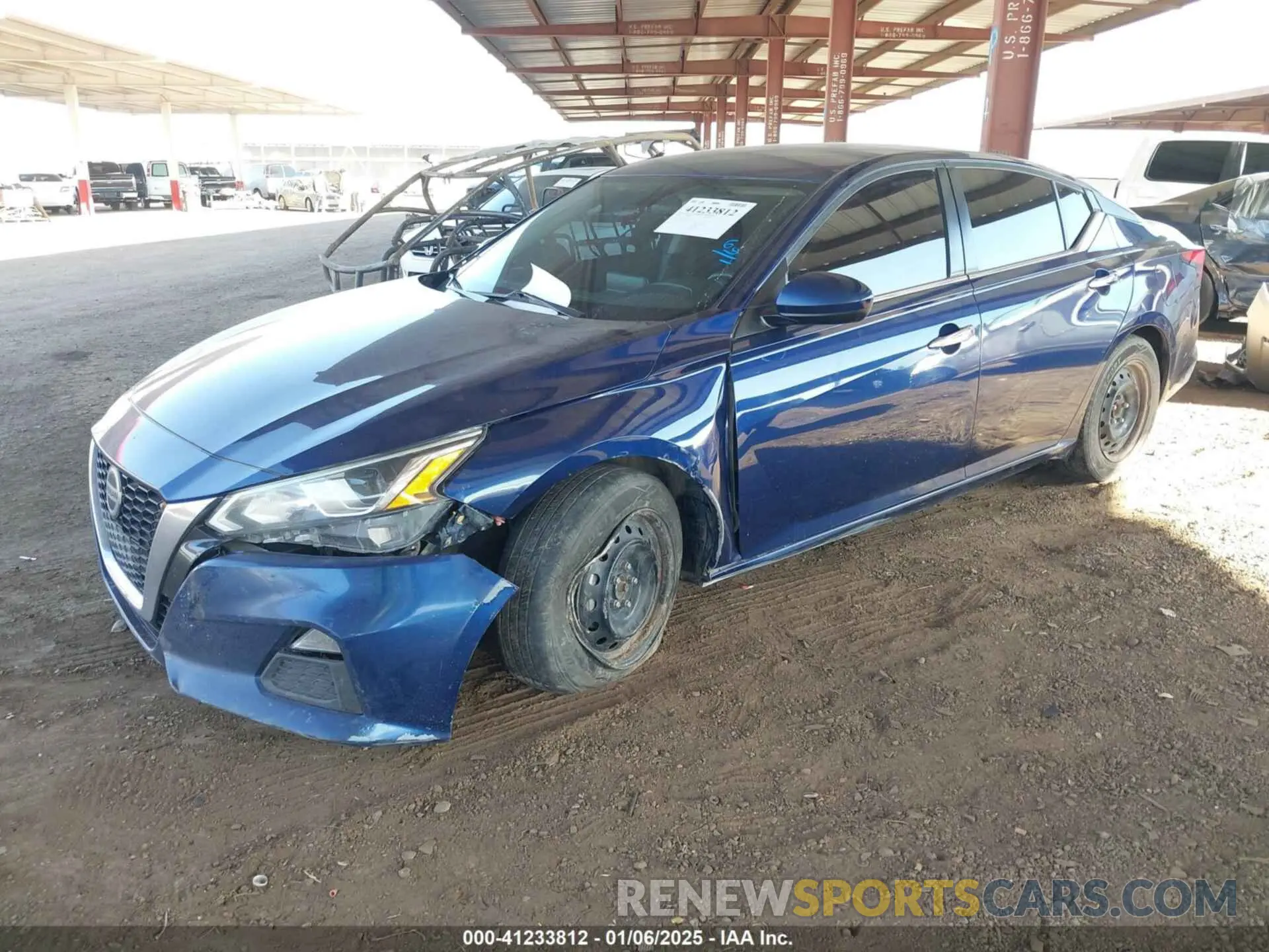 2 Photograph of a damaged car 1N4BL4BV9KC222639 NISSAN ALTIMA 2019