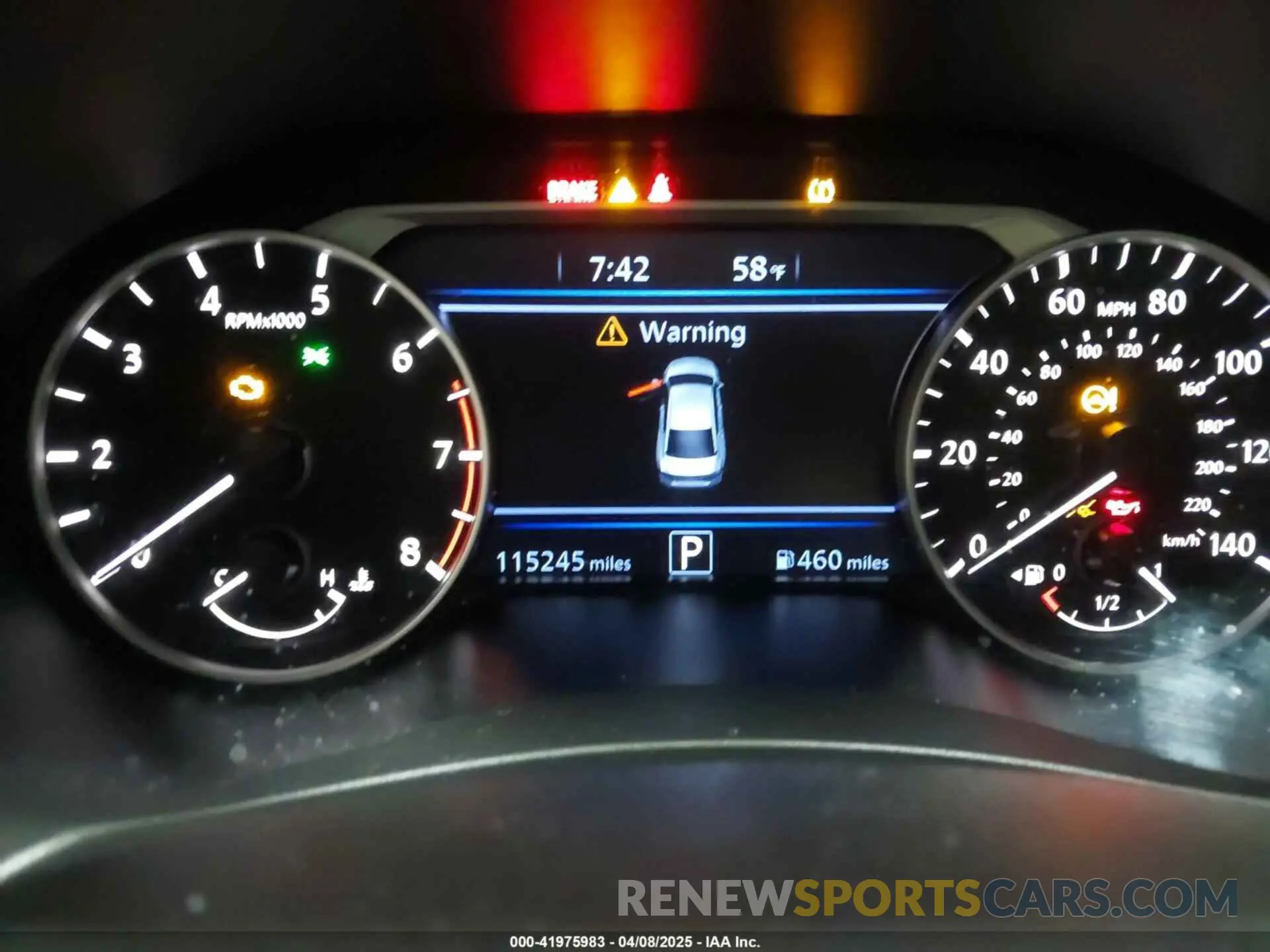 7 Photograph of a damaged car 1N4BL4BV9KC239599 NISSAN ALTIMA 2019