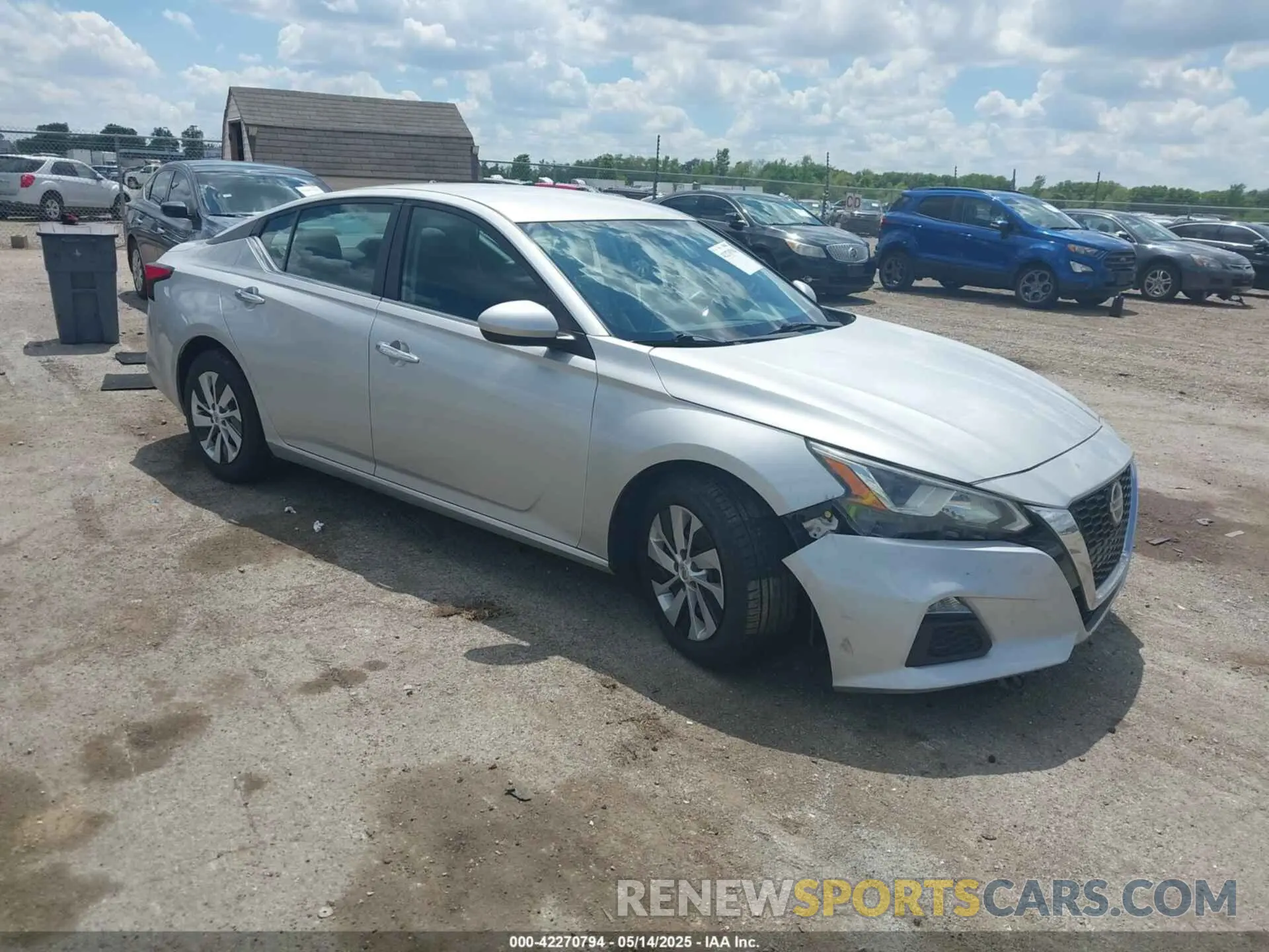 1 Photograph of a damaged car 1N4BL4BV9KC244995 NISSAN ALTIMA 2019