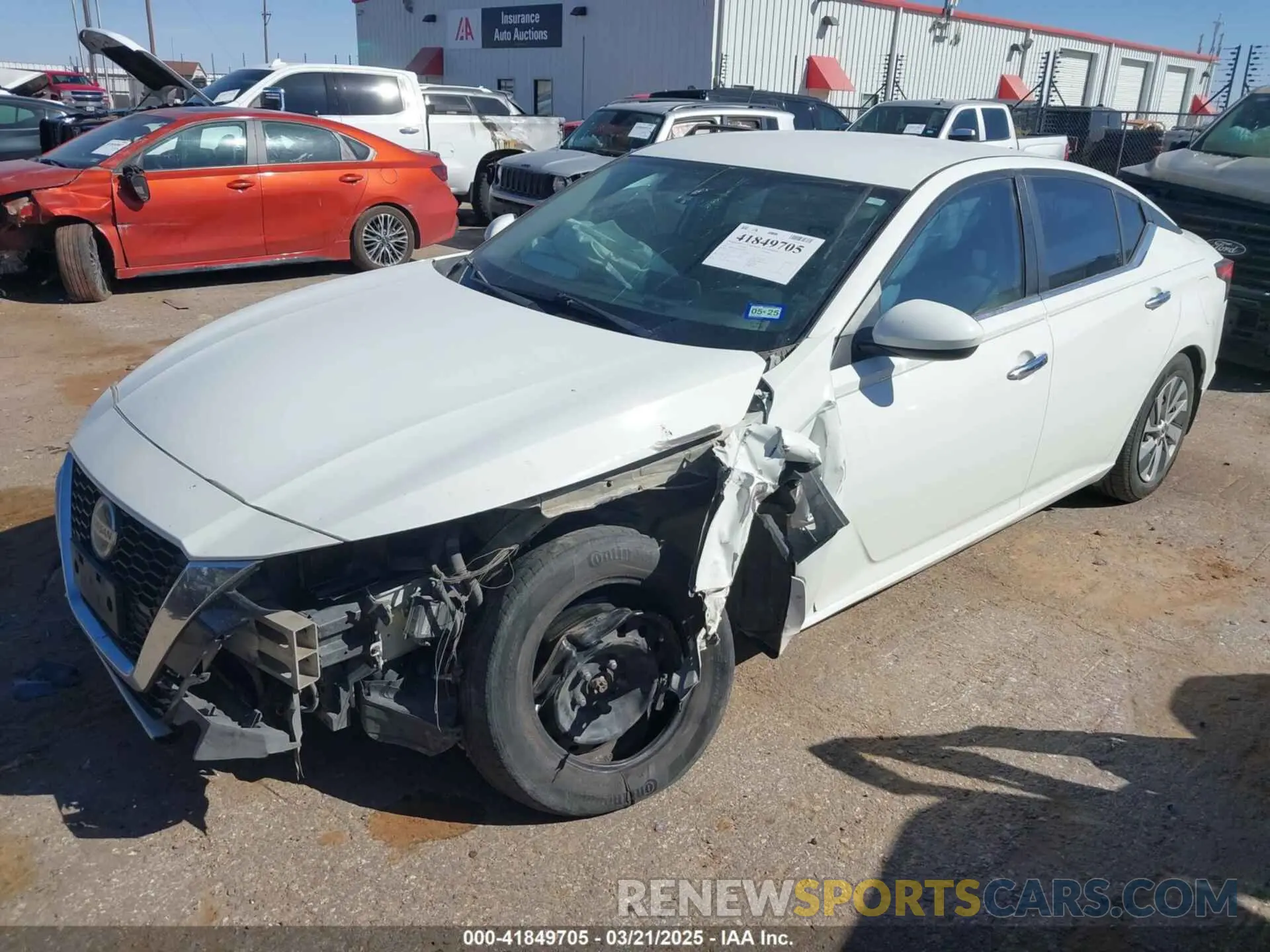 2 Photograph of a damaged car 1N4BL4BV9KC253602 NISSAN ALTIMA 2019