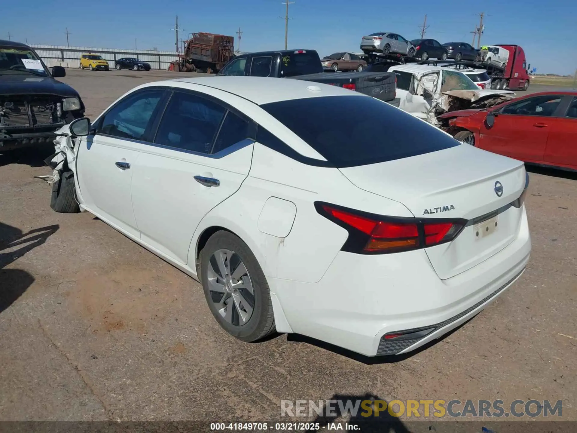 3 Photograph of a damaged car 1N4BL4BV9KC253602 NISSAN ALTIMA 2019