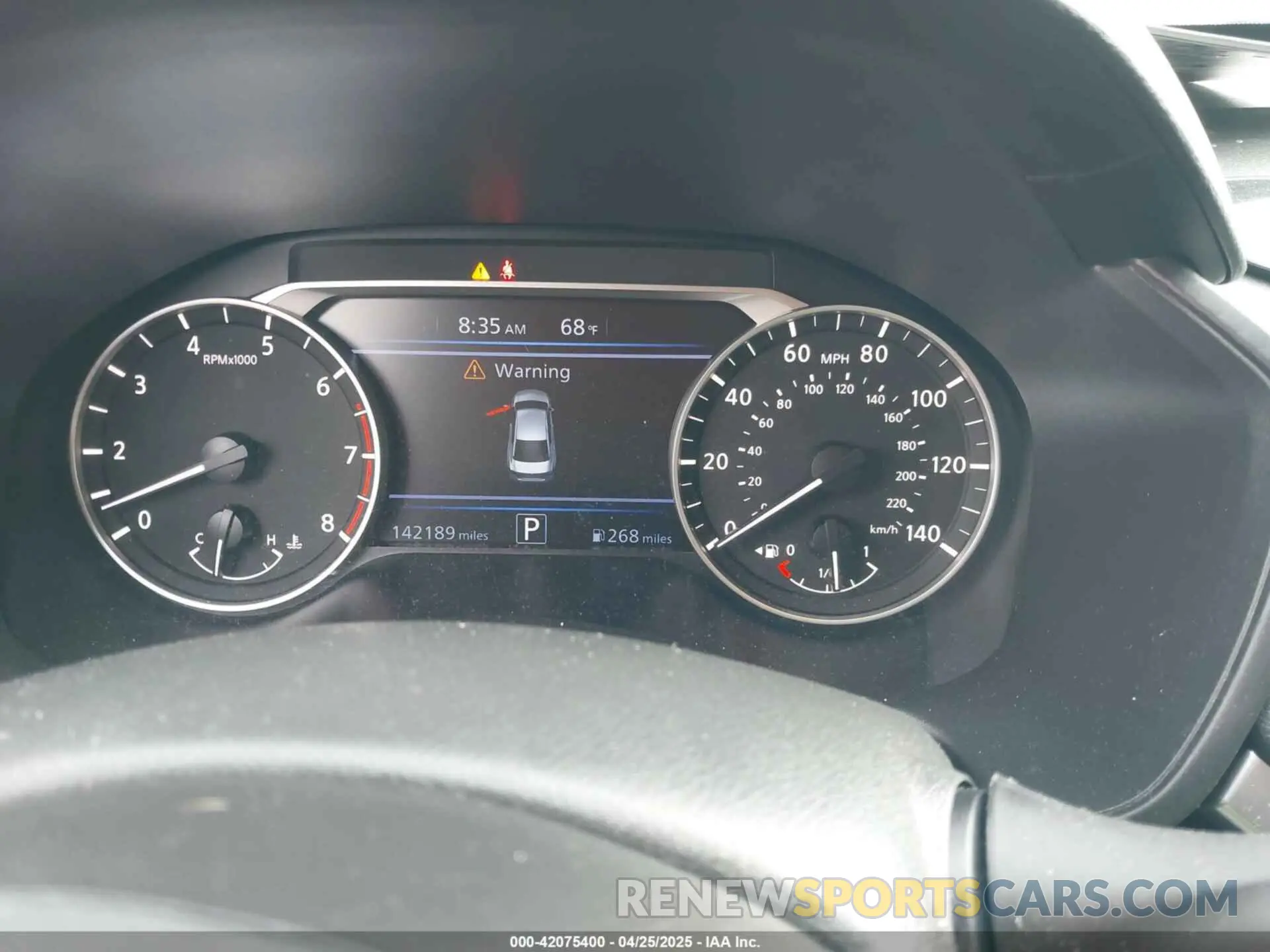 7 Photograph of a damaged car 1N4BL4BV9KC254569 NISSAN ALTIMA 2019