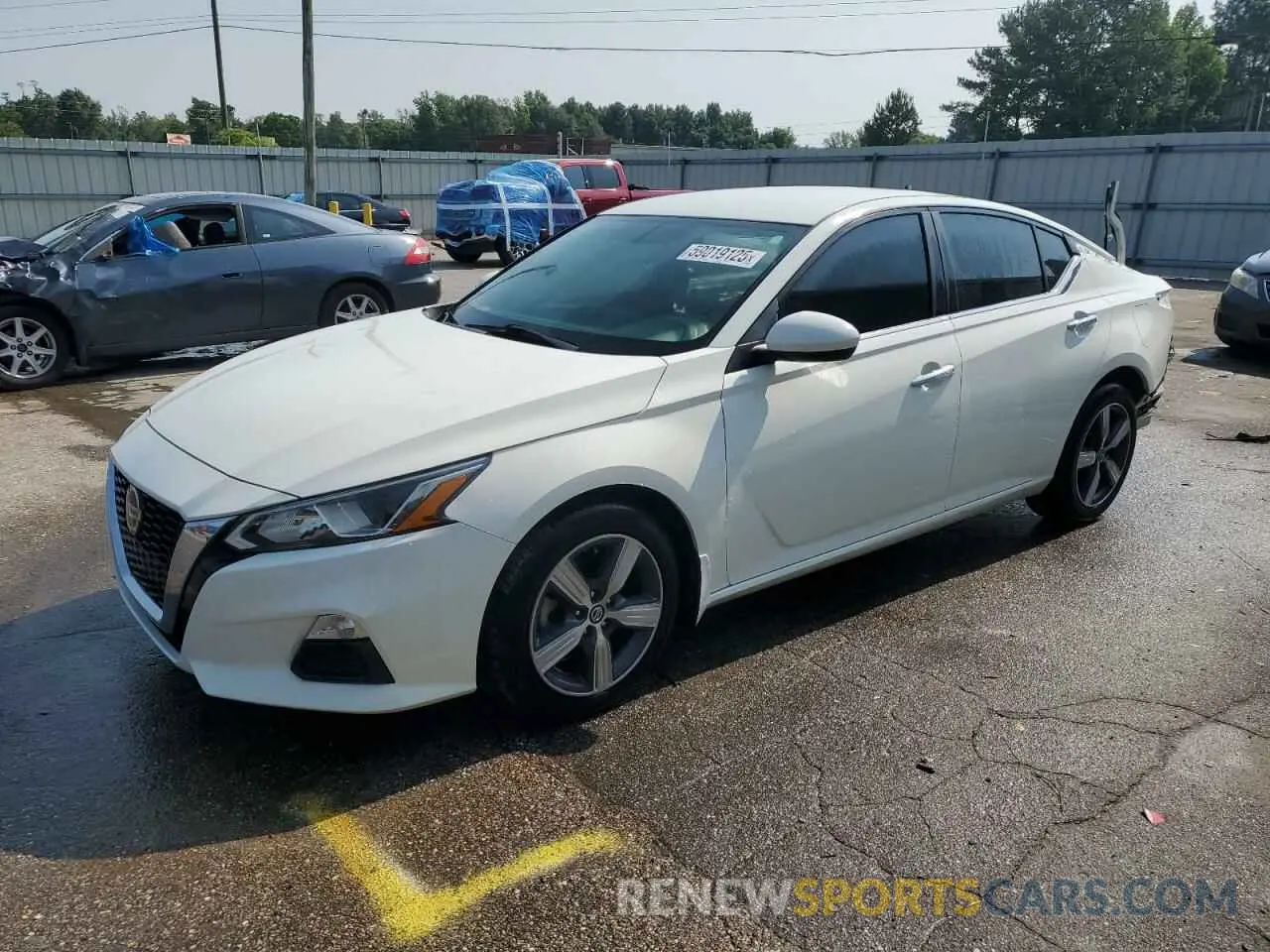 1 Photograph of a damaged car 1N4BL4BVXKC103045 NISSAN ALTIMA 2019