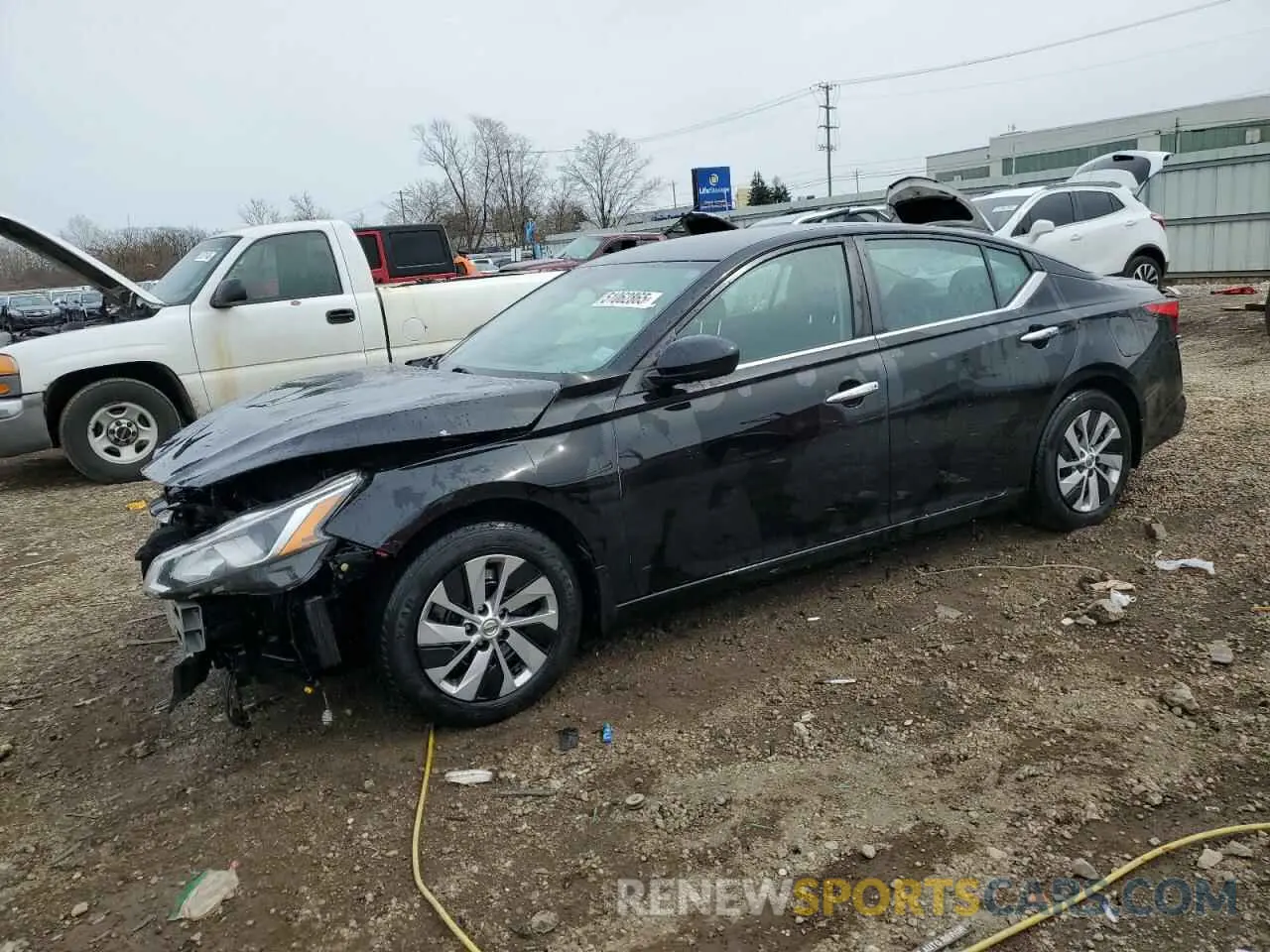 1 Photograph of a damaged car 1N4BL4BVXKC173841 NISSAN ALTIMA 2019
