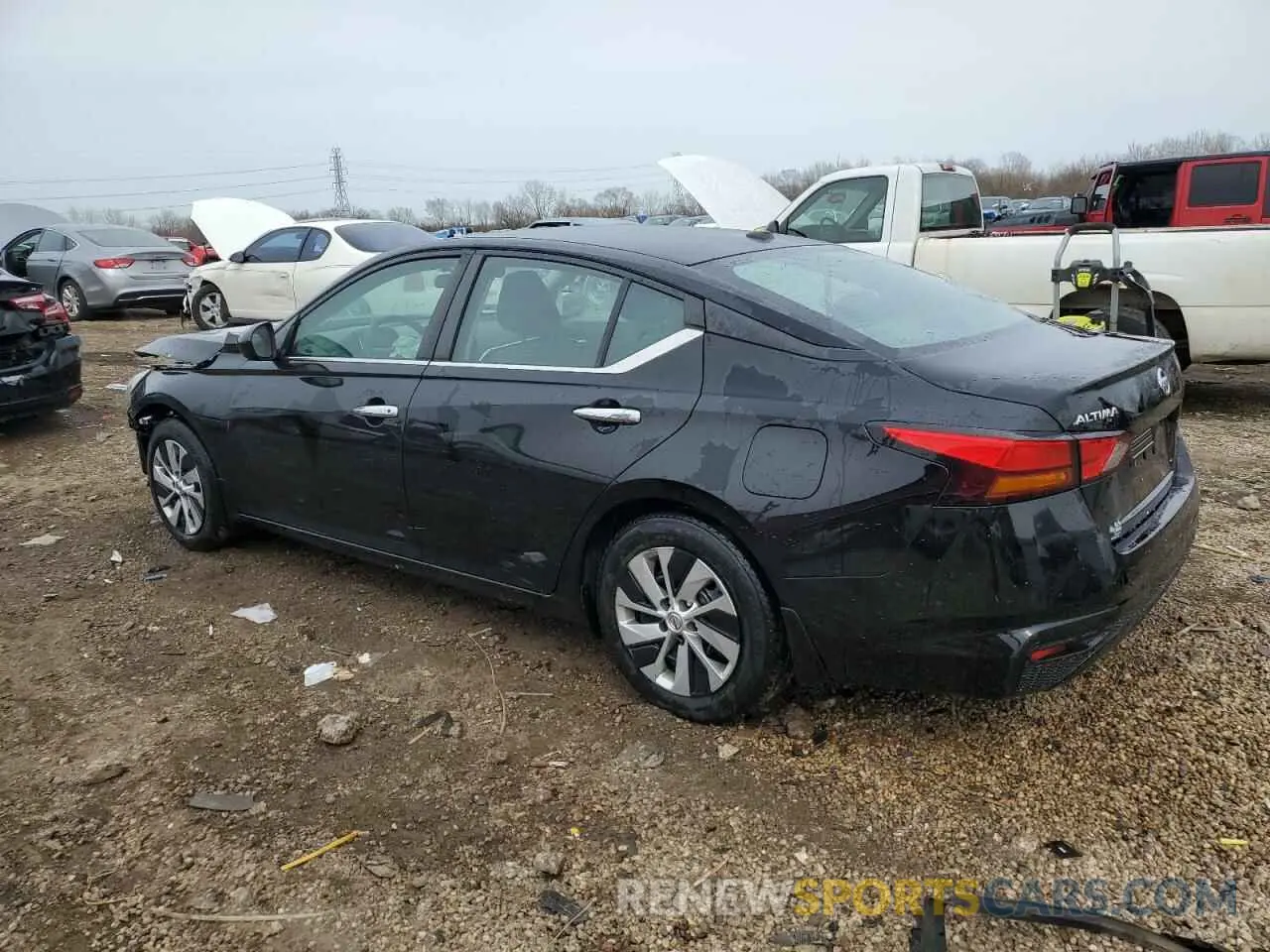 2 Photograph of a damaged car 1N4BL4BVXKC173841 NISSAN ALTIMA 2019