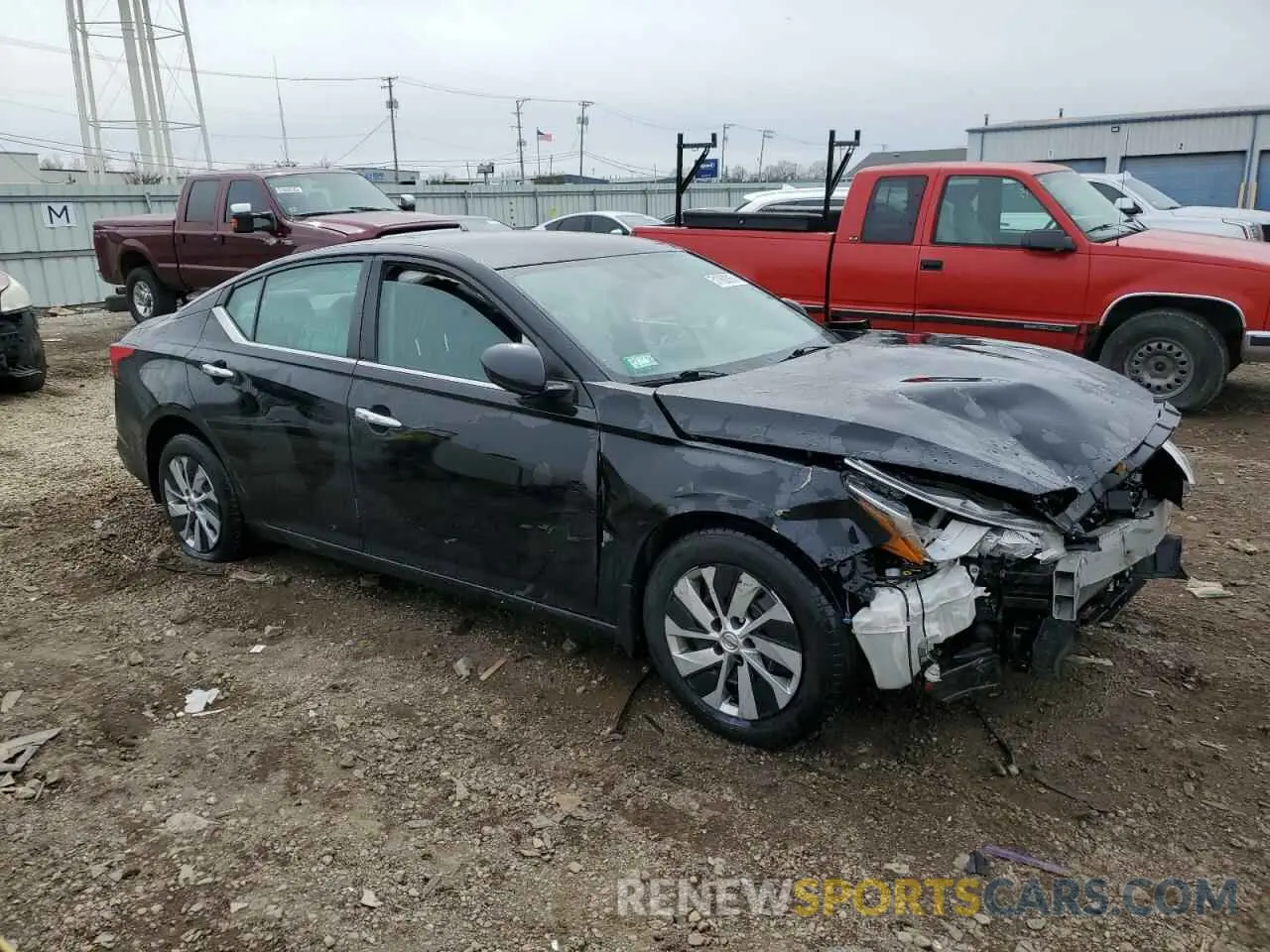 4 Photograph of a damaged car 1N4BL4BVXKC173841 NISSAN ALTIMA 2019