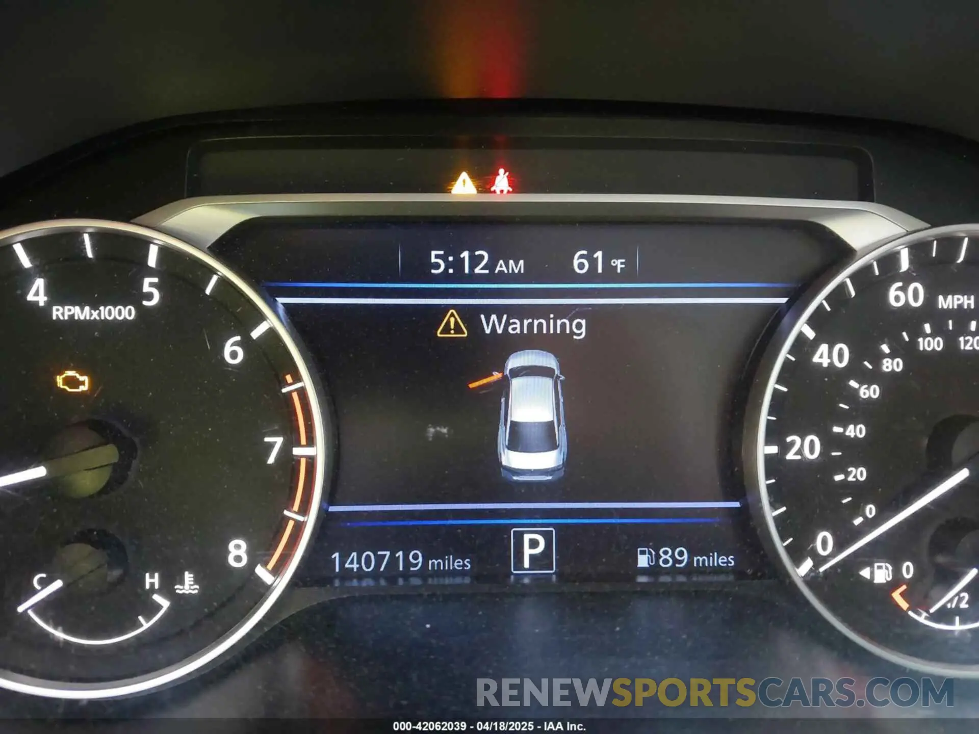 7 Photograph of a damaged car 1N4BL4BVXKC226277 NISSAN ALTIMA 2019