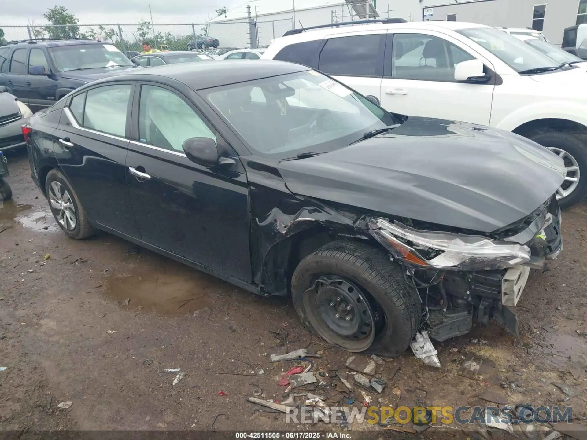 1 Photograph of a damaged car 1N4BL4BVXKC248697 NISSAN ALTIMA 2019