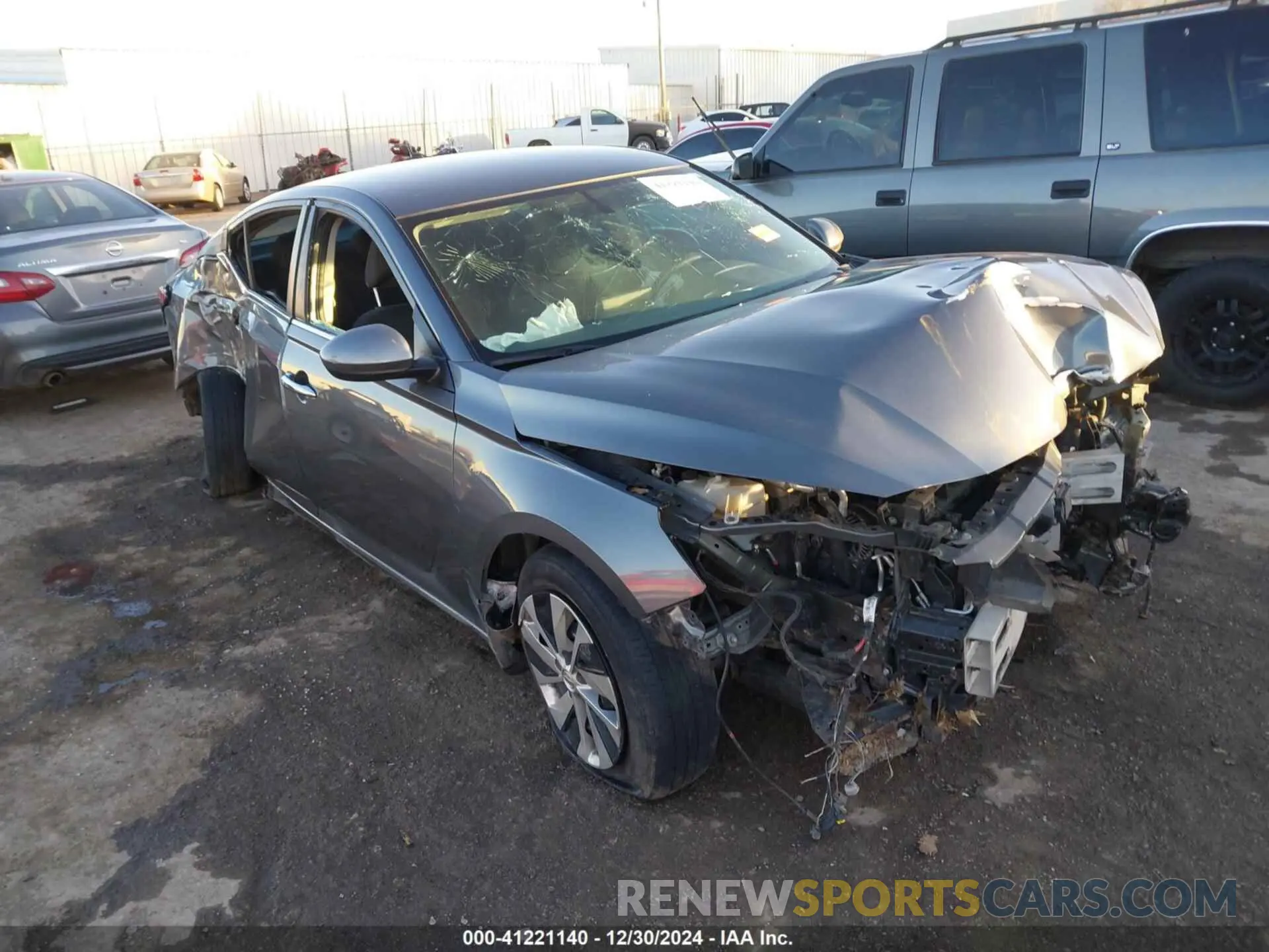 1 Photograph of a damaged car 1N4BL4BVXKN307476 NISSAN ALTIMA 2019