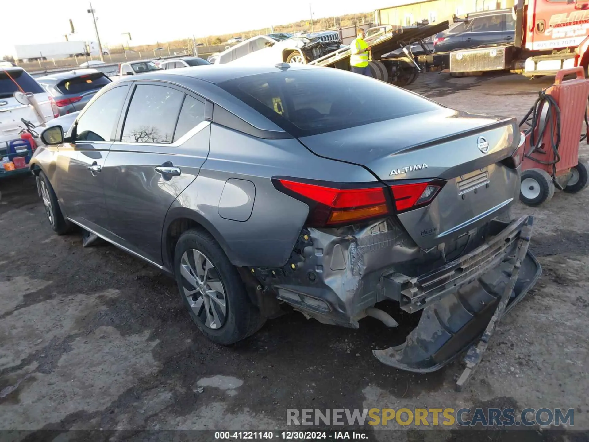 3 Photograph of a damaged car 1N4BL4BVXKN307476 NISSAN ALTIMA 2019