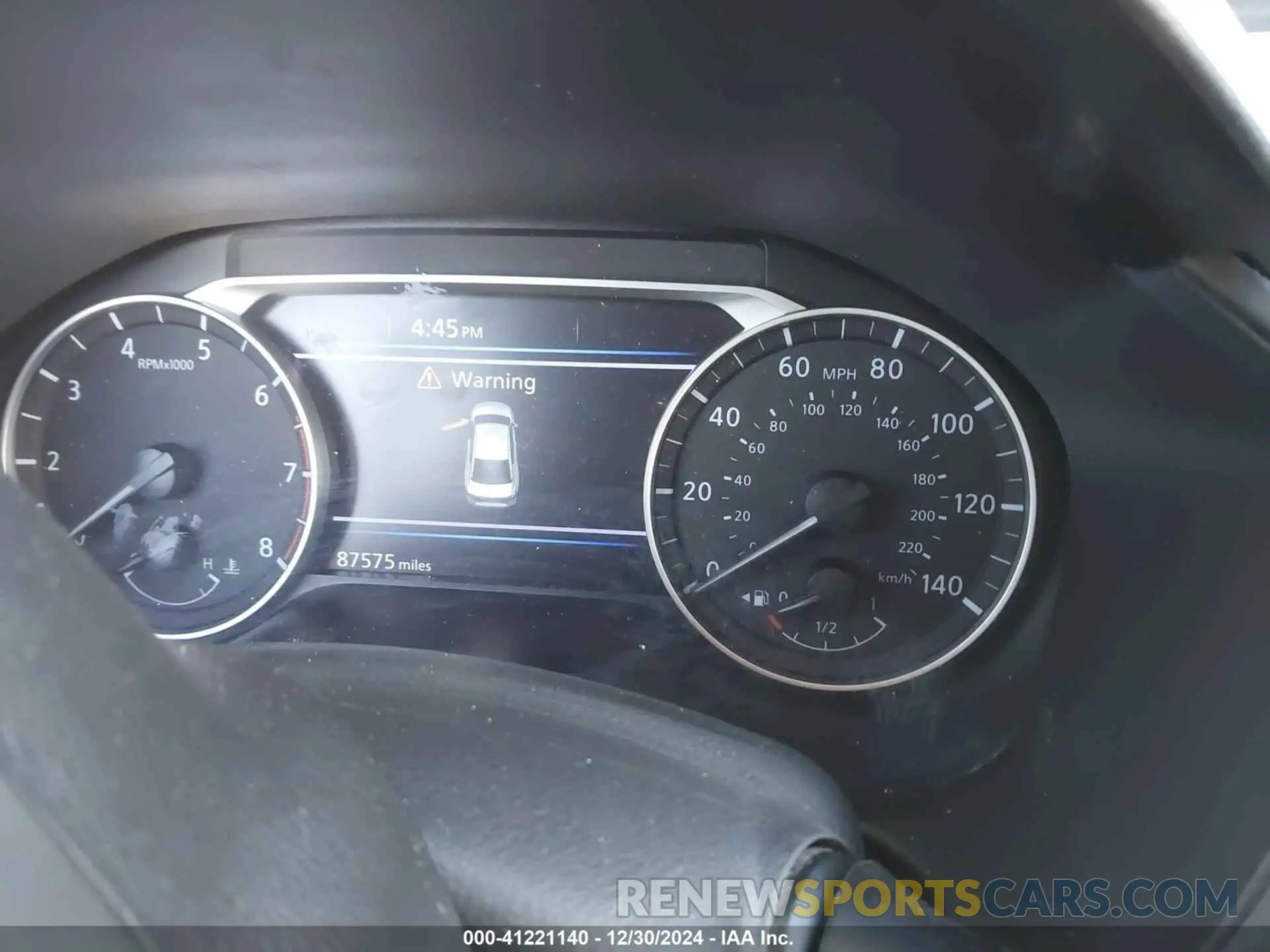 7 Photograph of a damaged car 1N4BL4BVXKN307476 NISSAN ALTIMA 2019