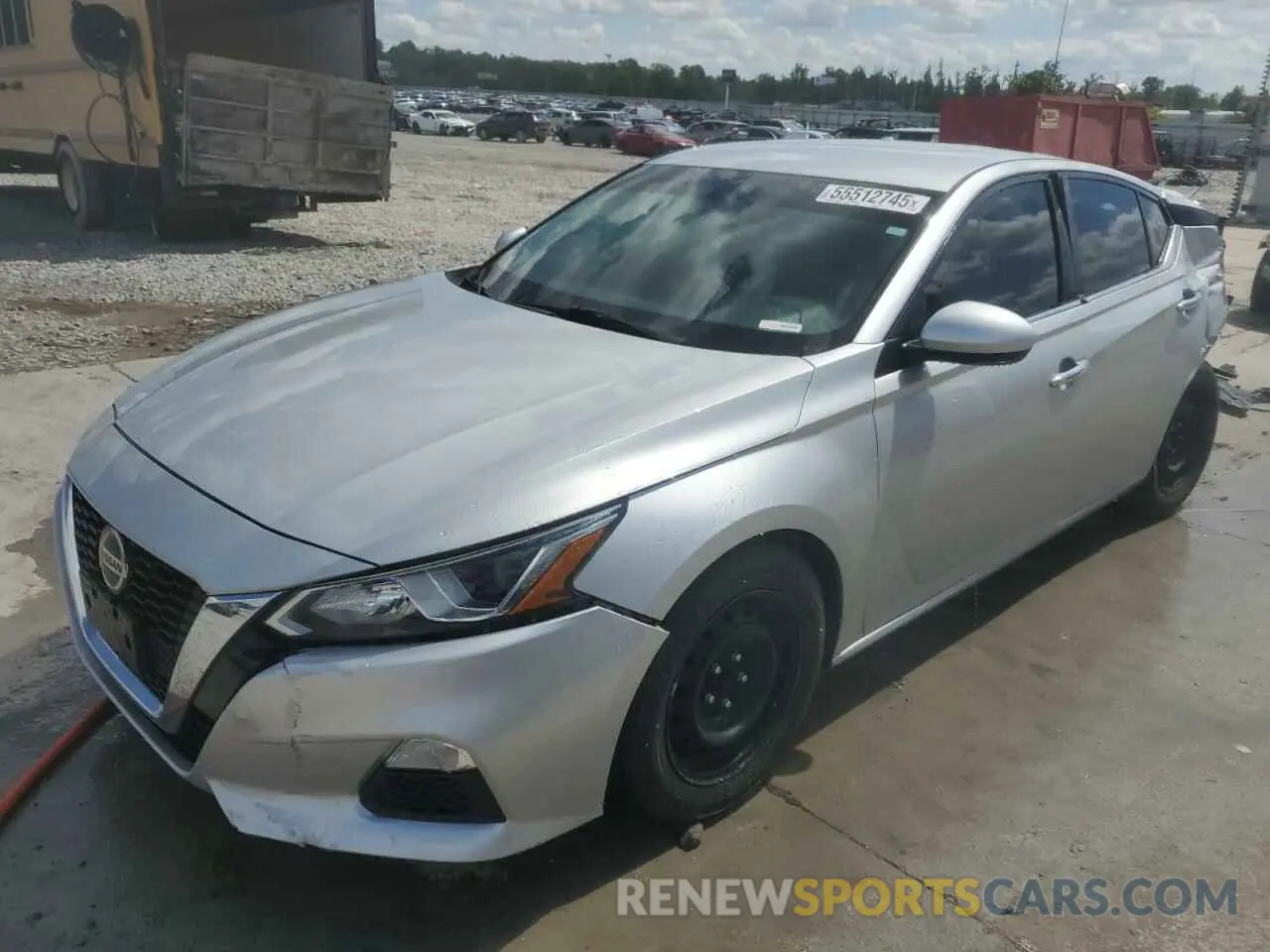1 Photograph of a damaged car 1N4BL4BVXKN308238 NISSAN ALTIMA 2019
