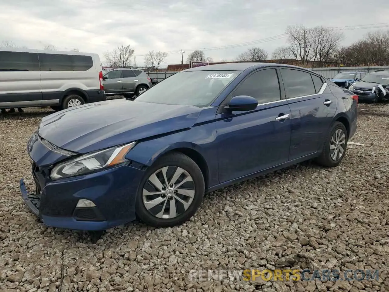 1 Photograph of a damaged car 1N4BL4BVXKN311382 NISSAN ALTIMA 2019