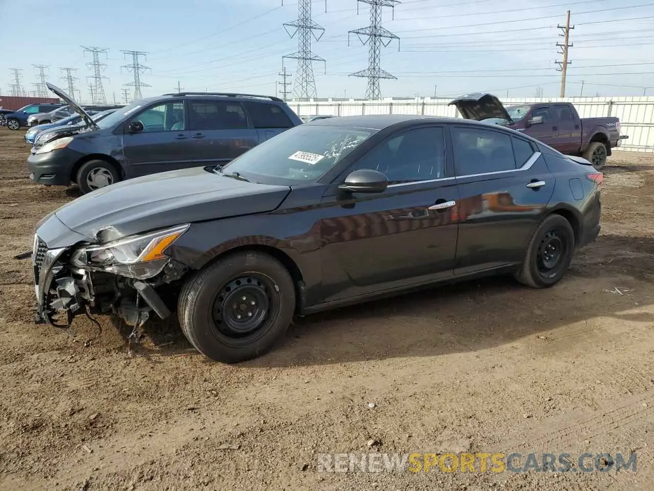 1 Photograph of a damaged car 1N4BL4BVXKN314721 NISSAN ALTIMA 2019