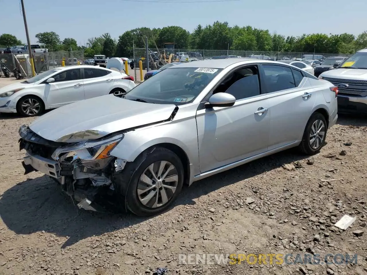 1 Photograph of a damaged car 1N4BL4BW0KN320939 NISSAN ALTIMA 2019