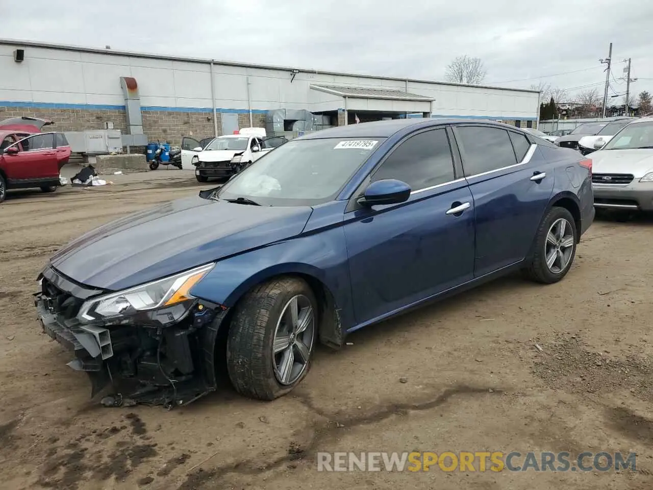 1 Photograph of a damaged car 1N4BL4BW1KN300537 NISSAN ALTIMA 2019