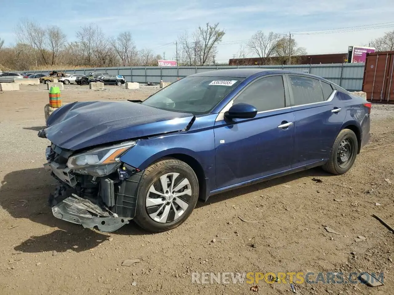 1 Photograph of a damaged car 1N4BL4BW2KC203679 NISSAN ALTIMA 2019