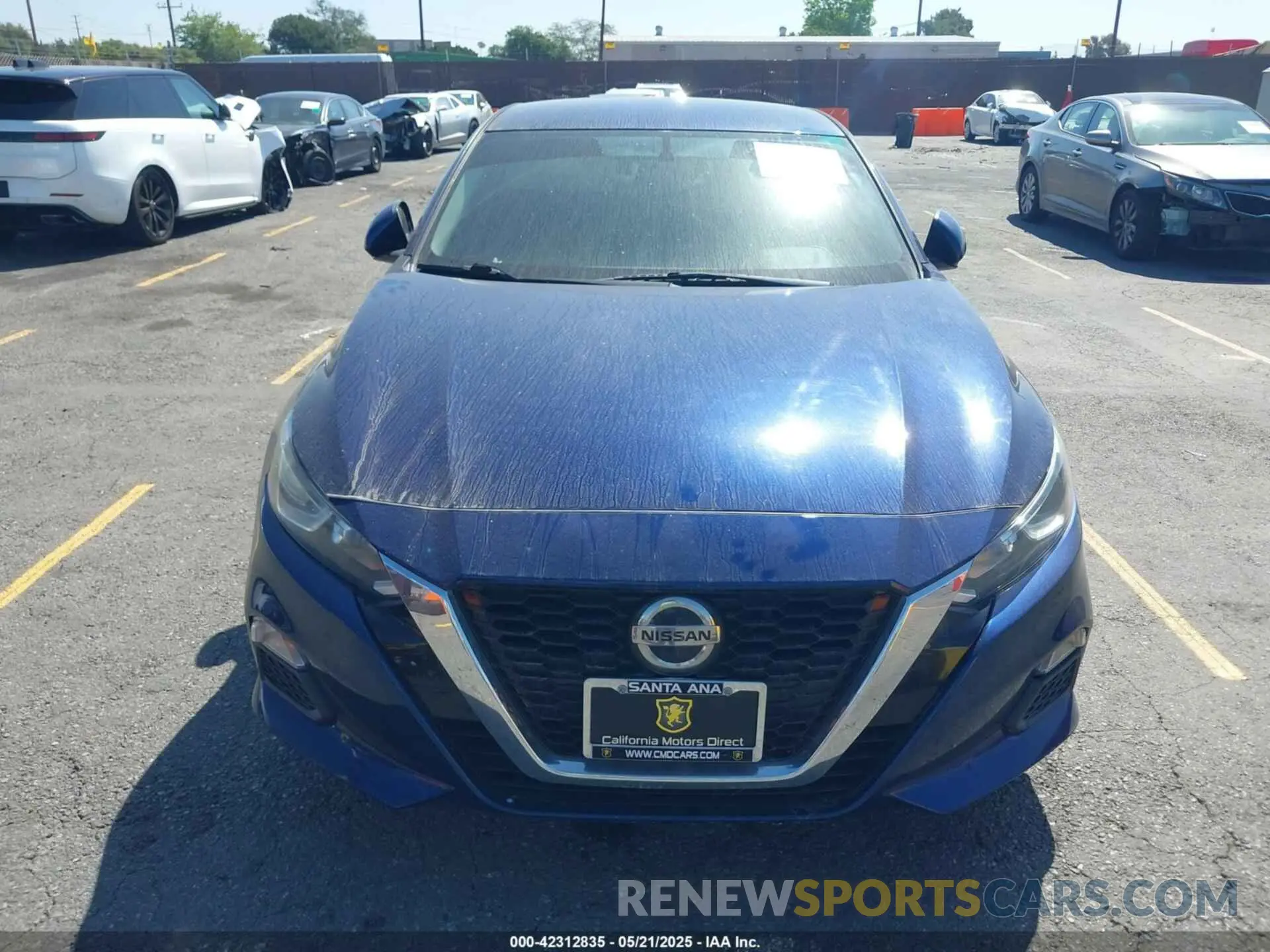 12 Photograph of a damaged car 1N4BL4BW4KC153576 NISSAN ALTIMA 2019