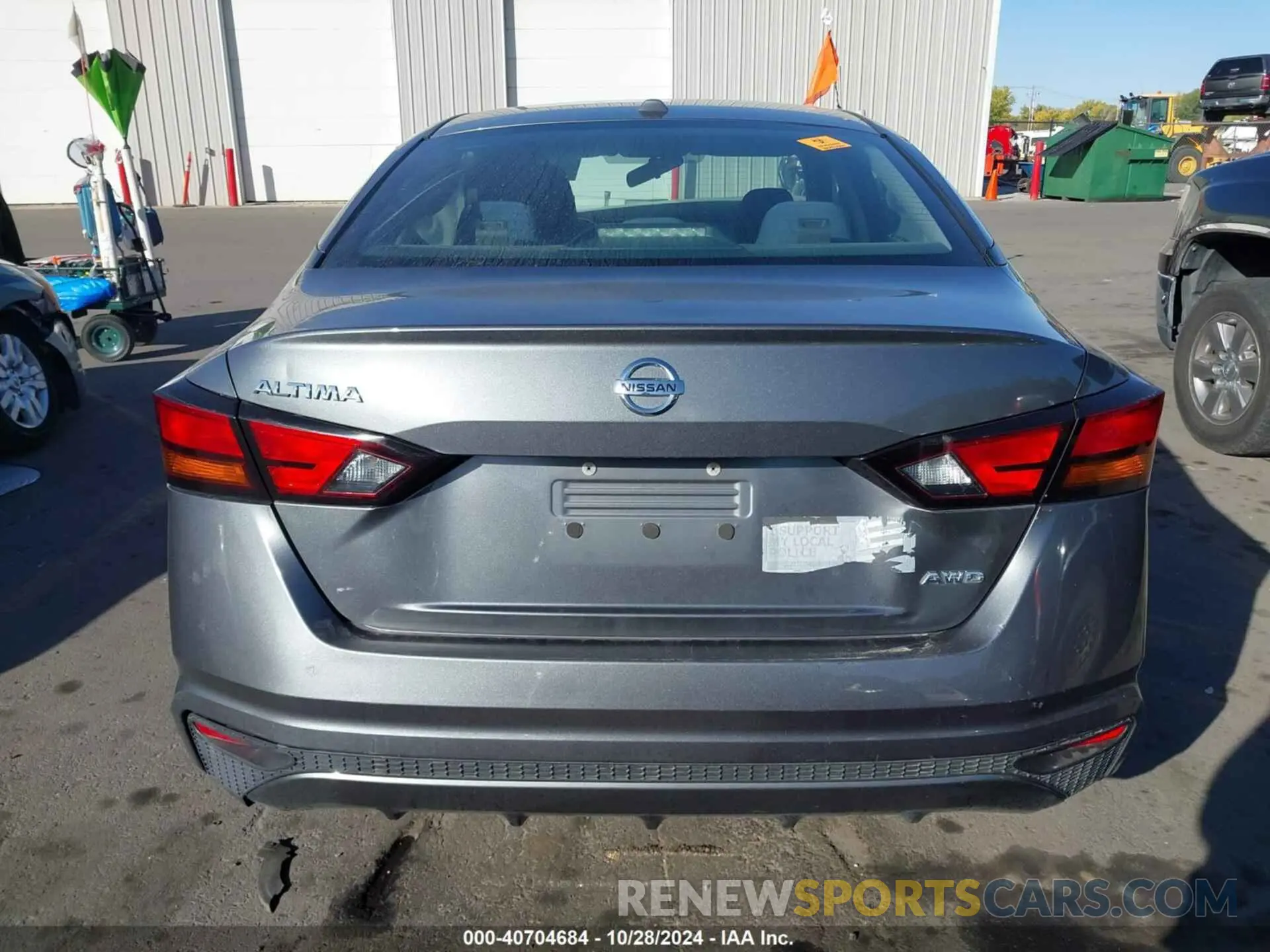 16 Photograph of a damaged car 1N4BL4BW4KN327179 NISSAN ALTIMA 2019