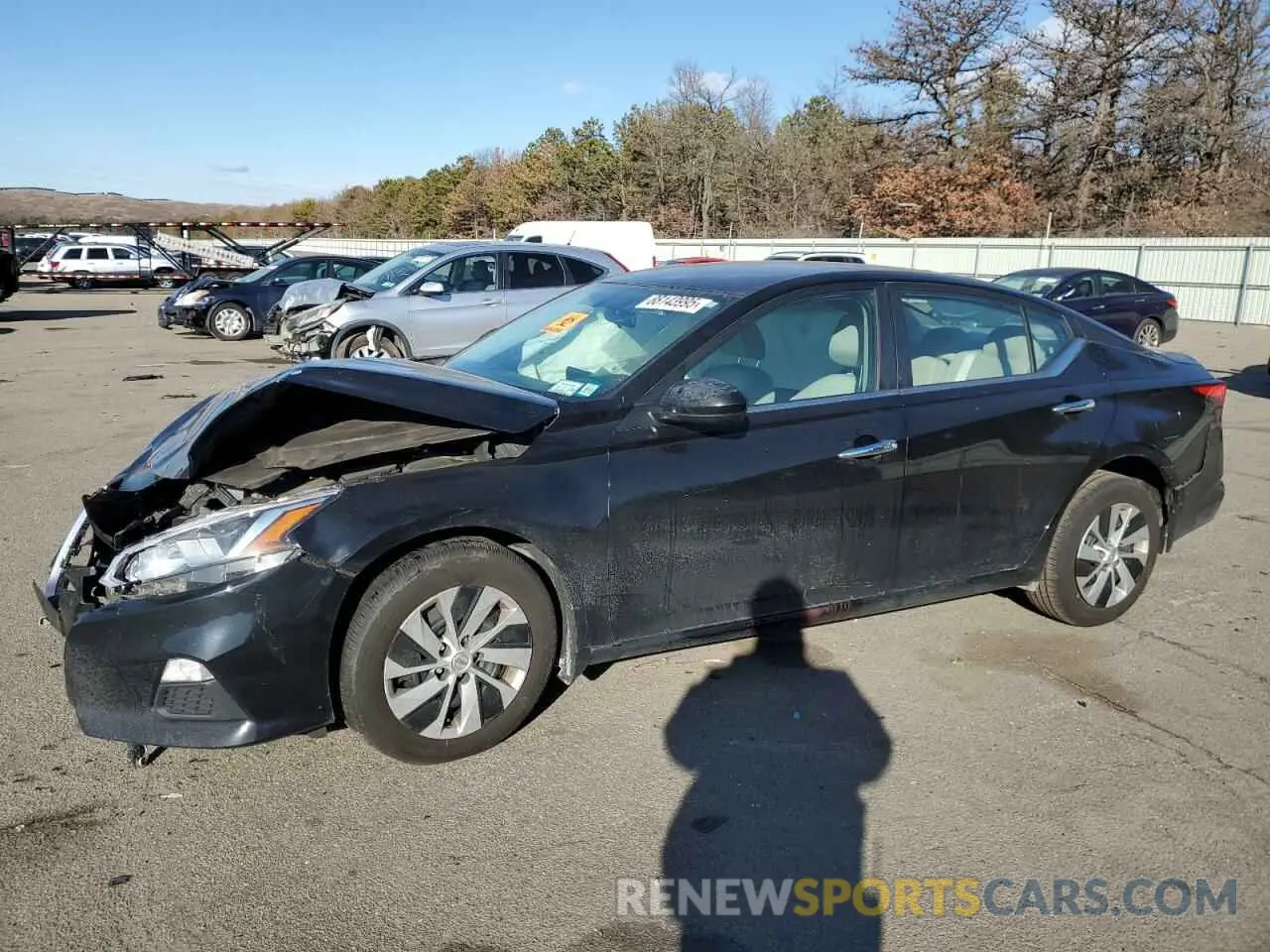 1 Photograph of a damaged car 1N4BL4BW8KN325564 NISSAN ALTIMA 2019