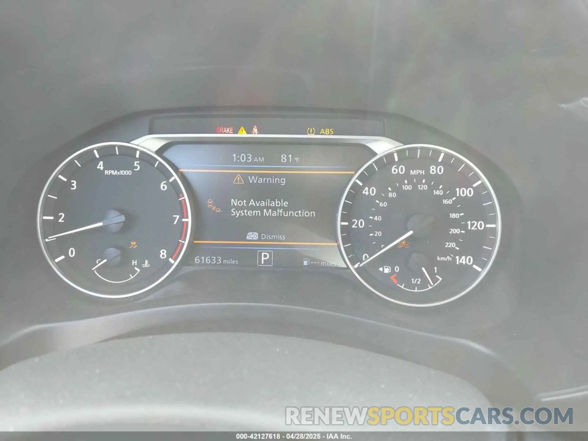 7 Photograph of a damaged car 1N4BL4CV0KC113145 NISSAN ALTIMA 2019