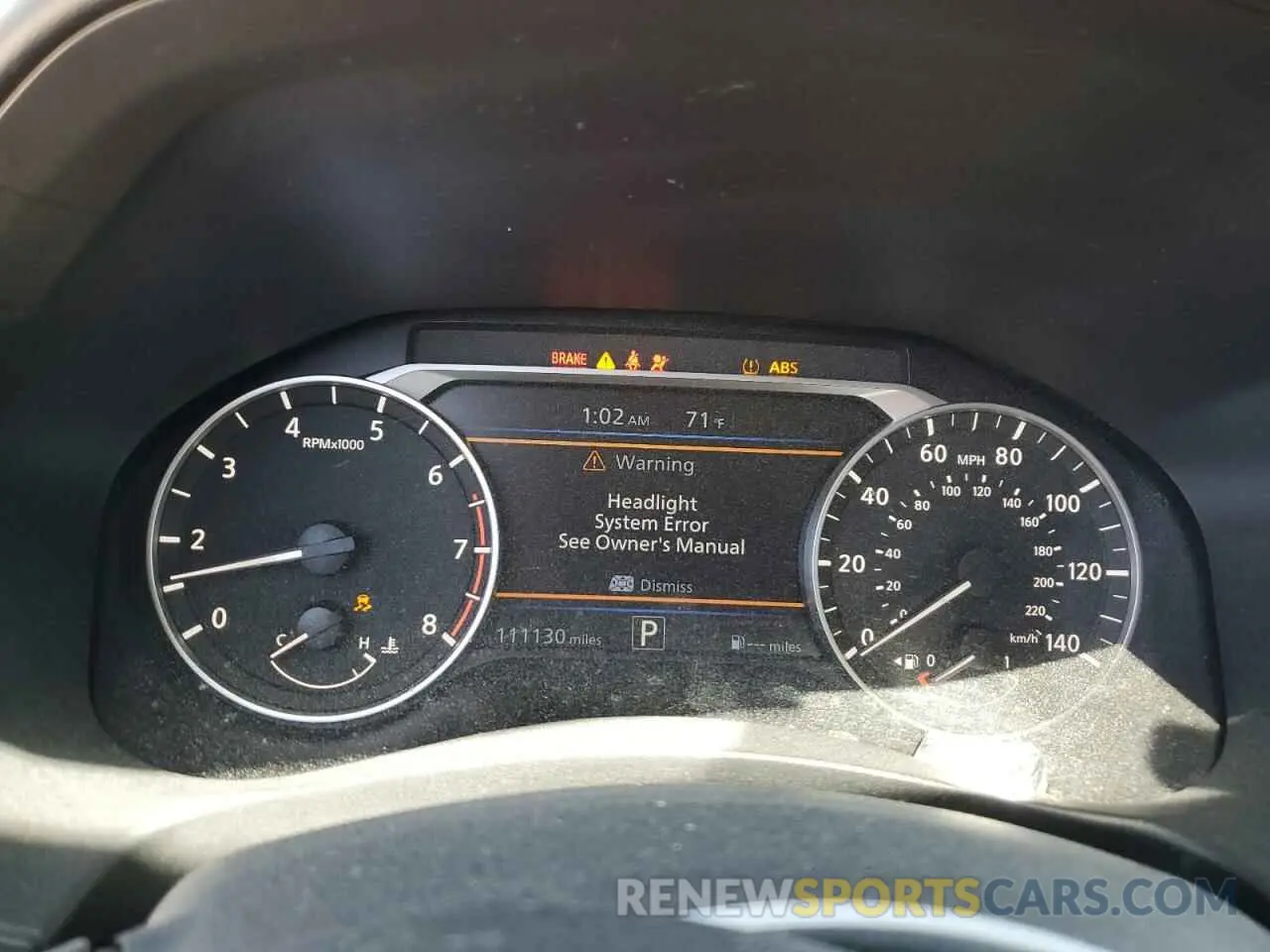 9 Photograph of a damaged car 1N4BL4CV0KC136280 NISSAN ALTIMA 2019