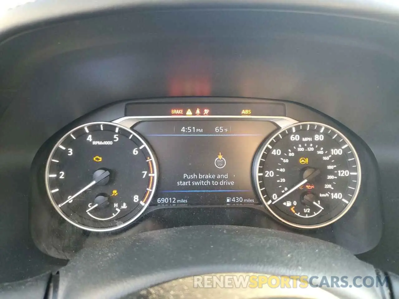 9 Photograph of a damaged car 1N4BL4CV0KC186256 NISSAN ALTIMA 2019