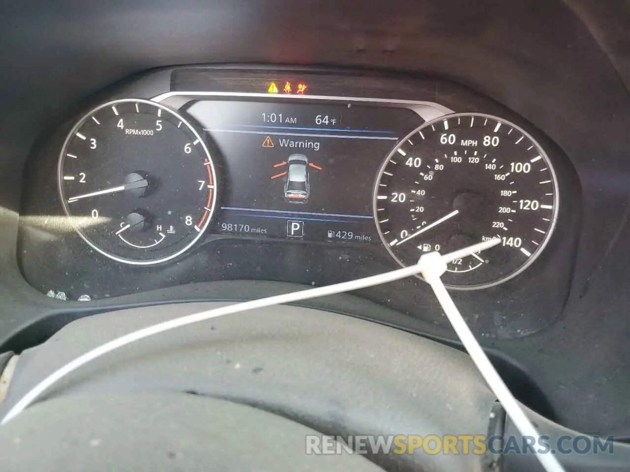 9 Photograph of a damaged car 1N4BL4CV1KC167909 NISSAN ALTIMA 2019