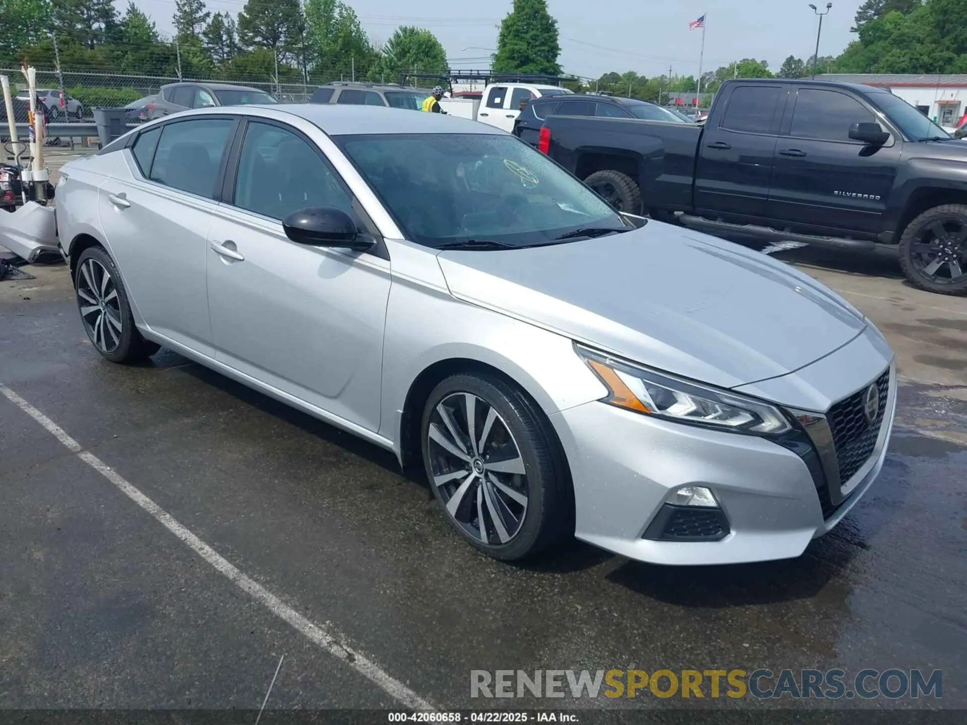1 Photograph of a damaged car 1N4BL4CV1KC182958 NISSAN ALTIMA 2019