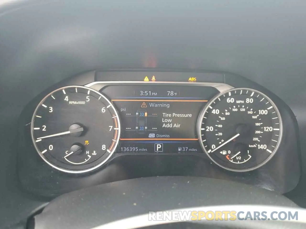 9 Photograph of a damaged car 1N4BL4CV1KC258405 NISSAN ALTIMA 2019