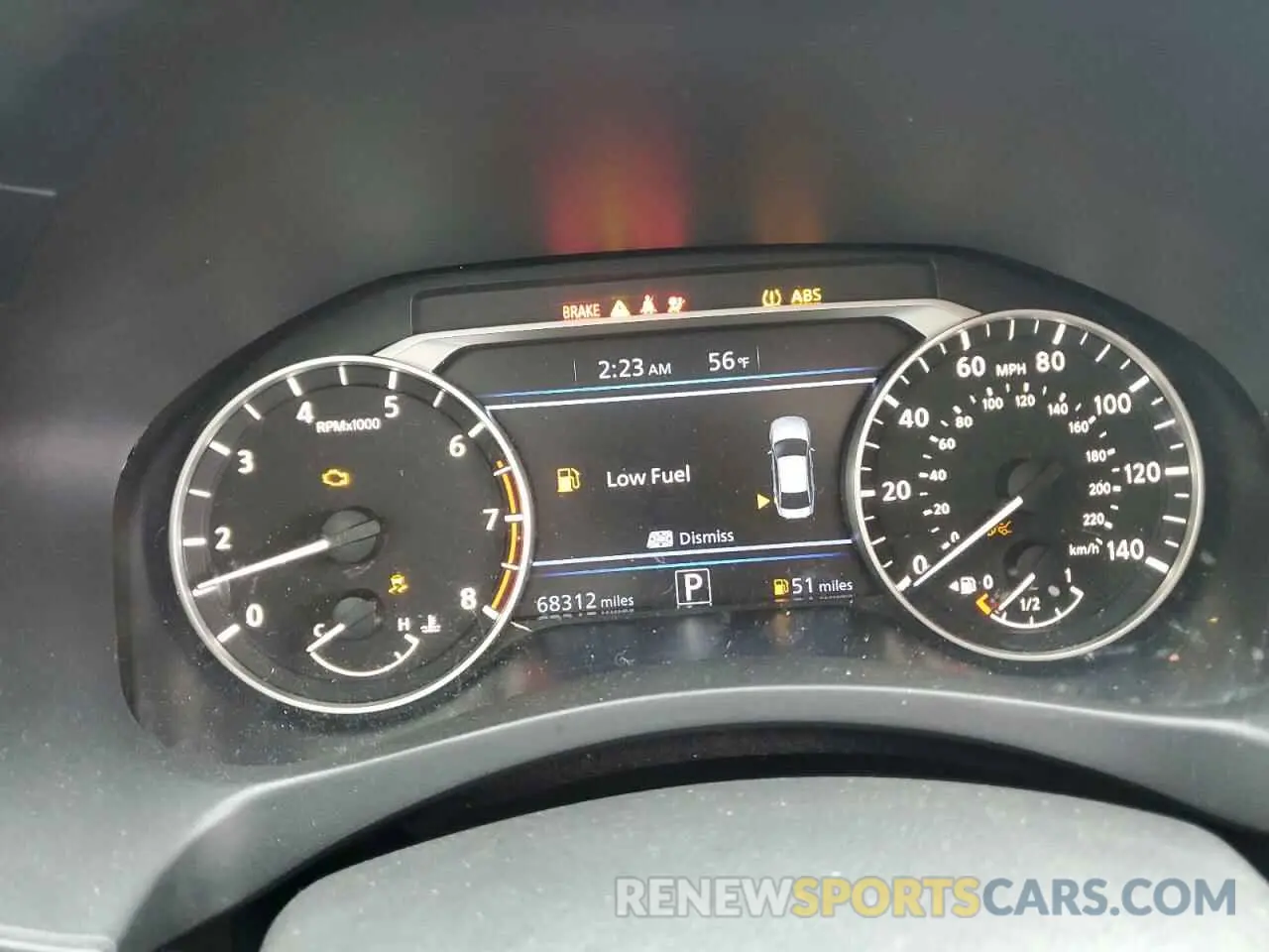 9 Photograph of a damaged car 1N4BL4CV1KN323452 NISSAN ALTIMA 2019