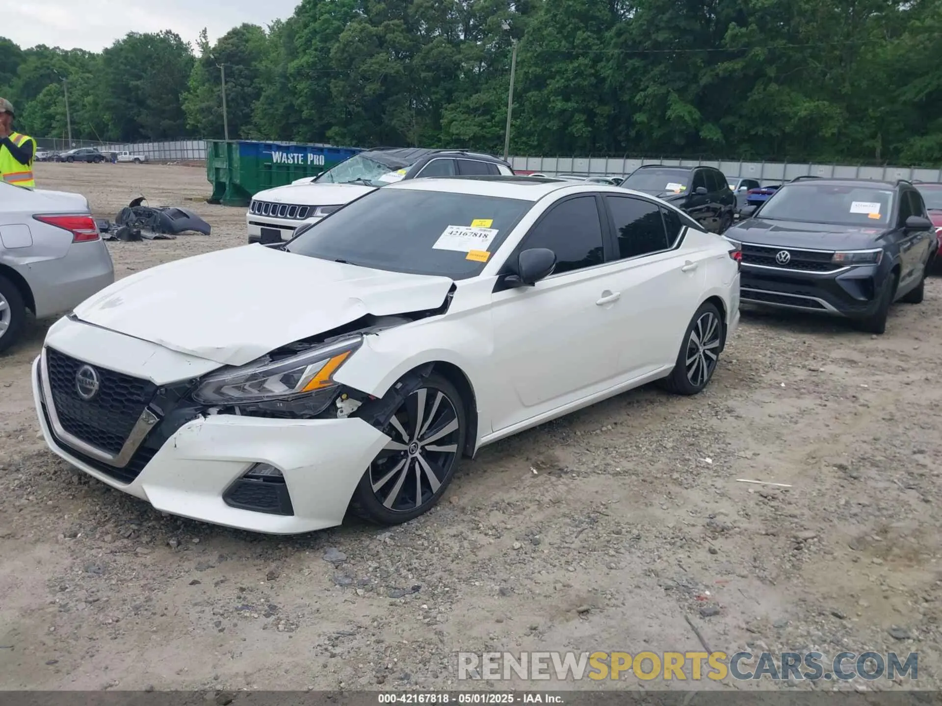 6 Photograph of a damaged car 1N4BL4CV2KC153016 NISSAN ALTIMA 2019