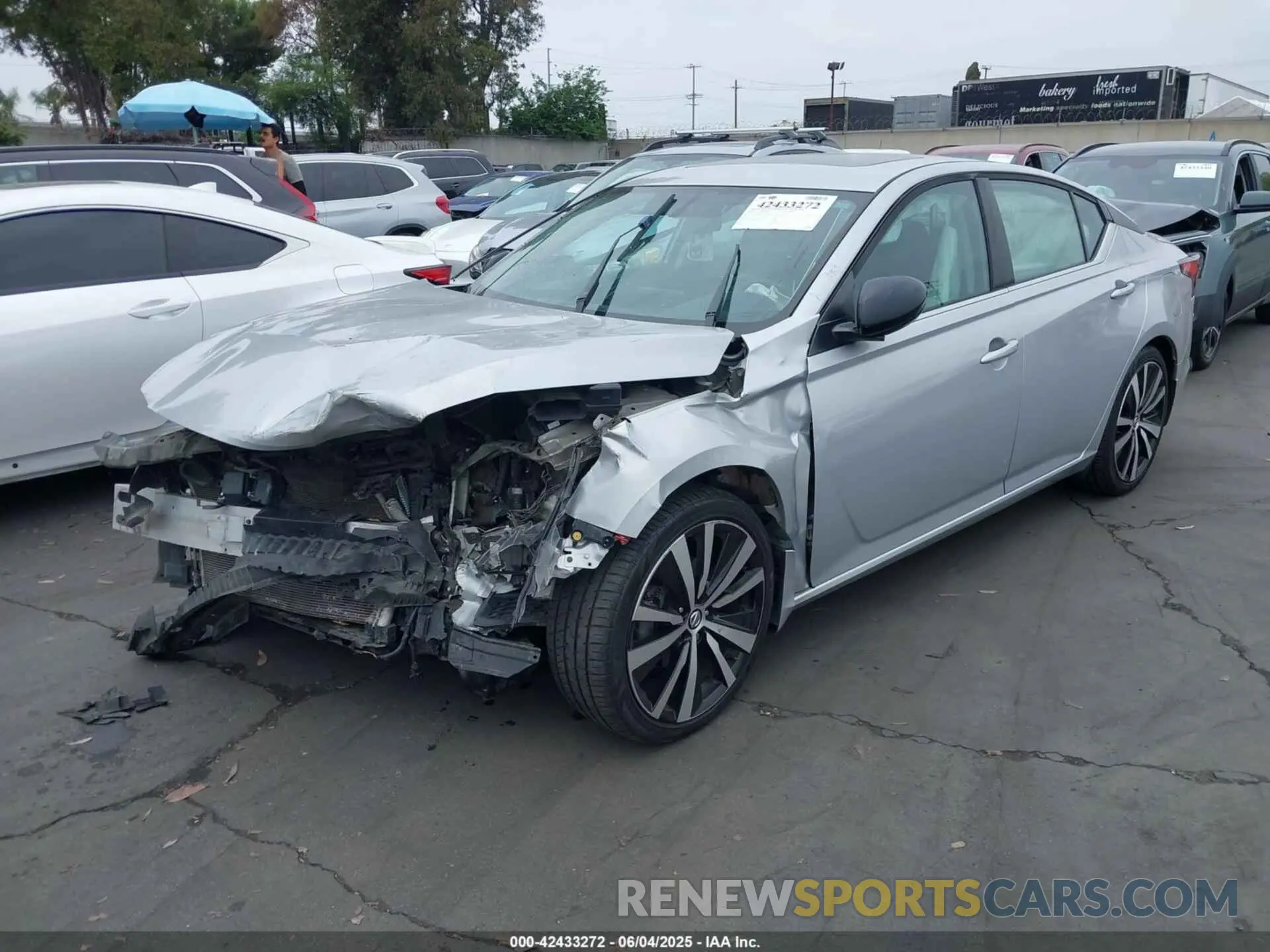 2 Photograph of a damaged car 1N4BL4CV2KN319622 NISSAN ALTIMA 2019