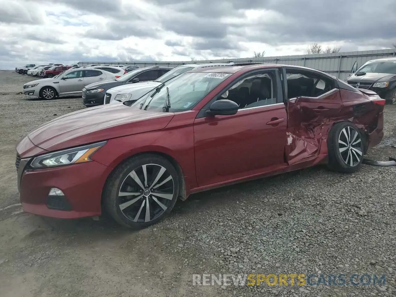 1 Photograph of a damaged car 1N4BL4CV3KN319838 NISSAN ALTIMA 2019