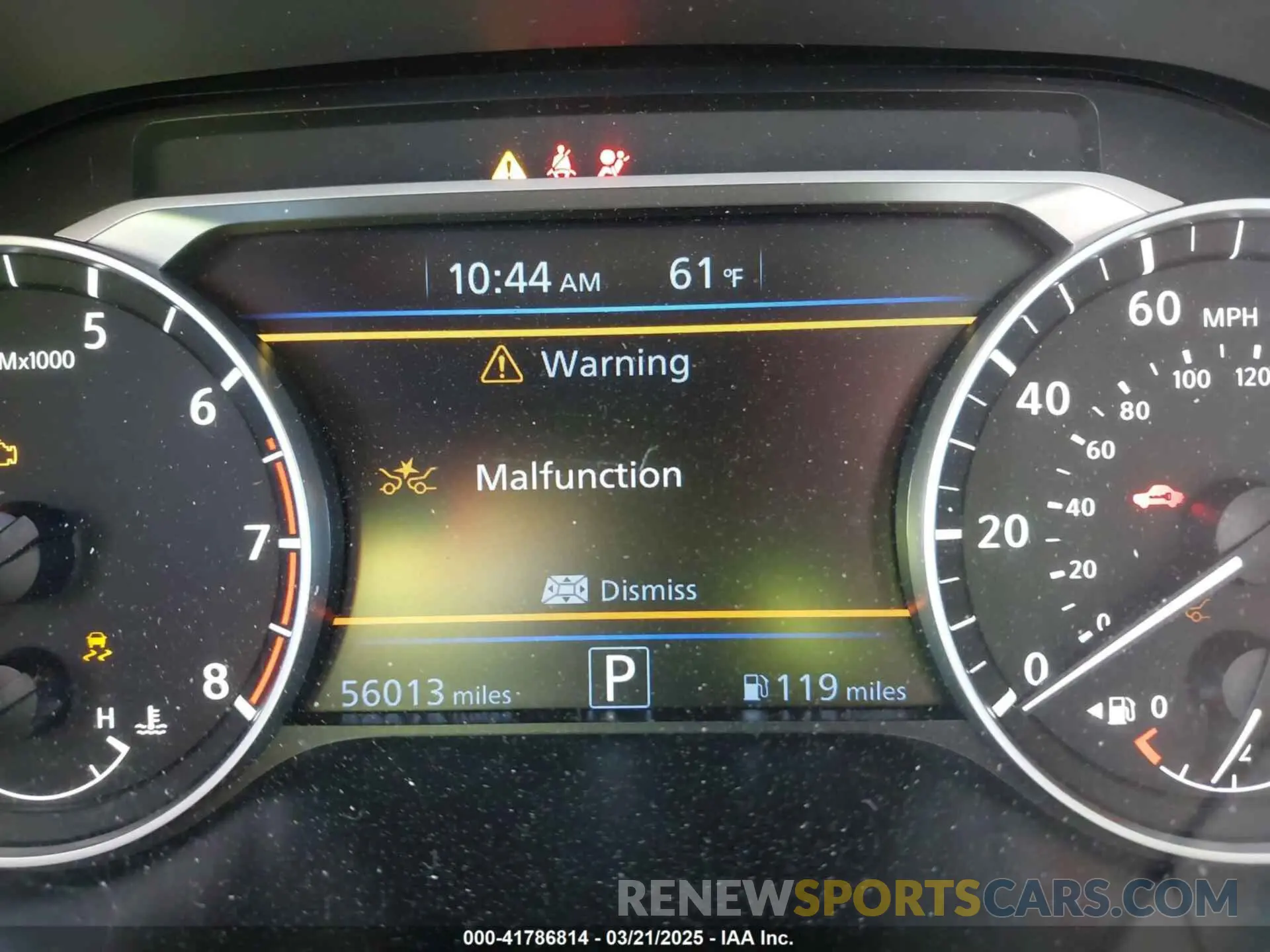 7 Photograph of a damaged car 1N4BL4CV4KC111253 NISSAN ALTIMA 2019