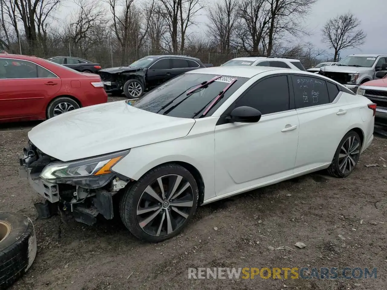 1 Photograph of a damaged car 1N4BL4CV4KC198314 NISSAN ALTIMA 2019