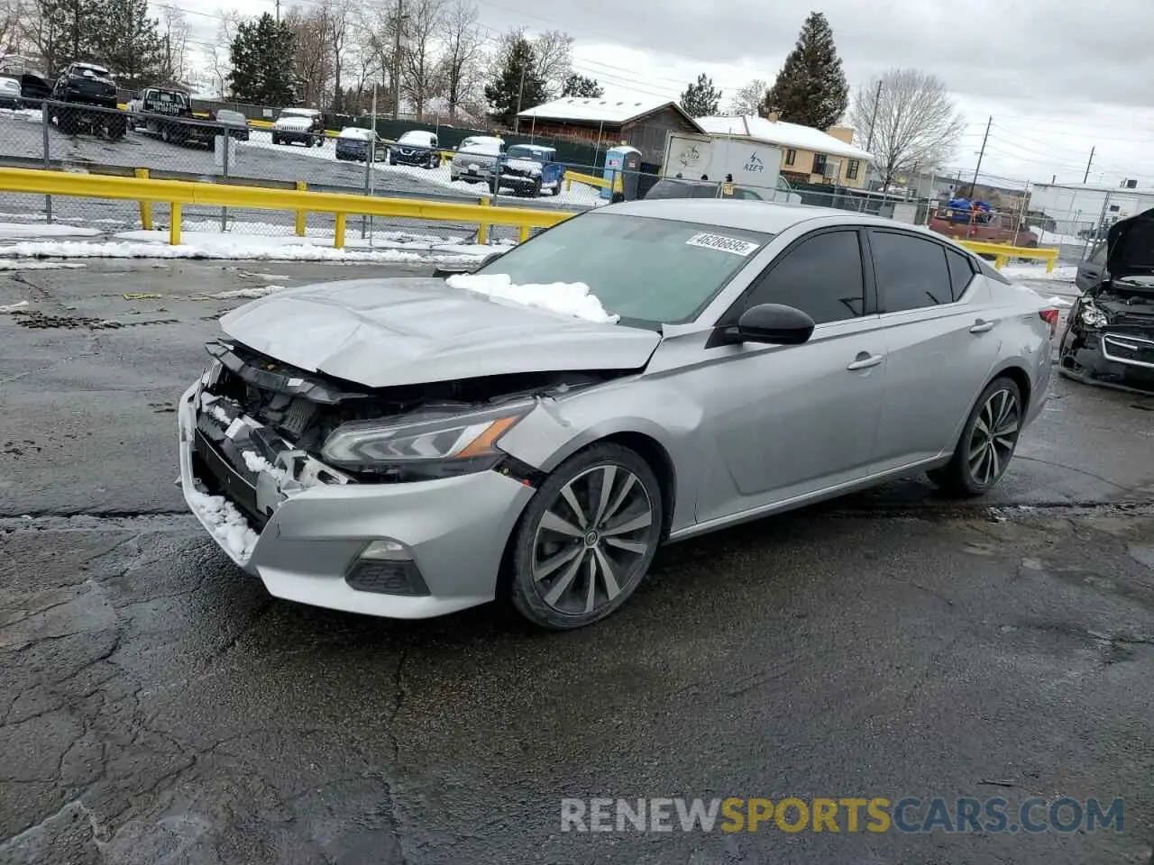 1 Photograph of a damaged car 1N4BL4CV4KN314017 NISSAN ALTIMA 2019