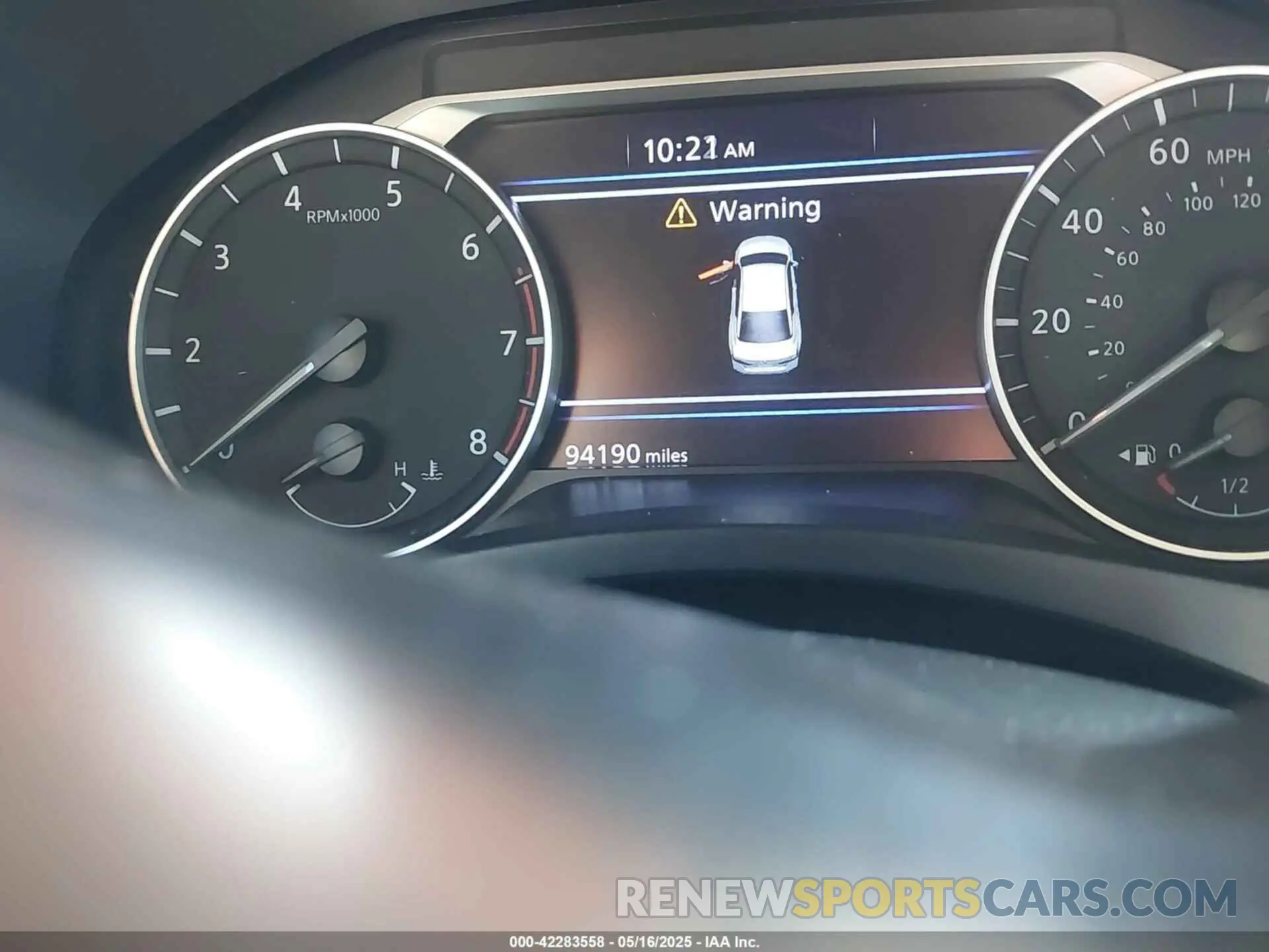 7 Photograph of a damaged car 1N4BL4CV5KC169050 NISSAN ALTIMA 2019