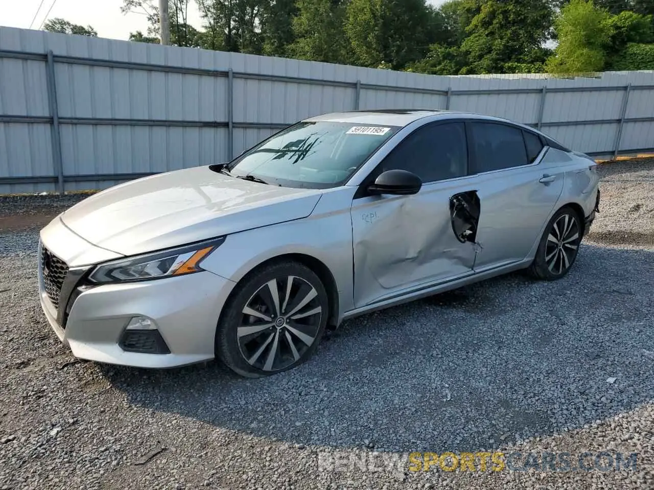 1 Photograph of a damaged car 1N4BL4CV6KC123310 NISSAN ALTIMA 2019