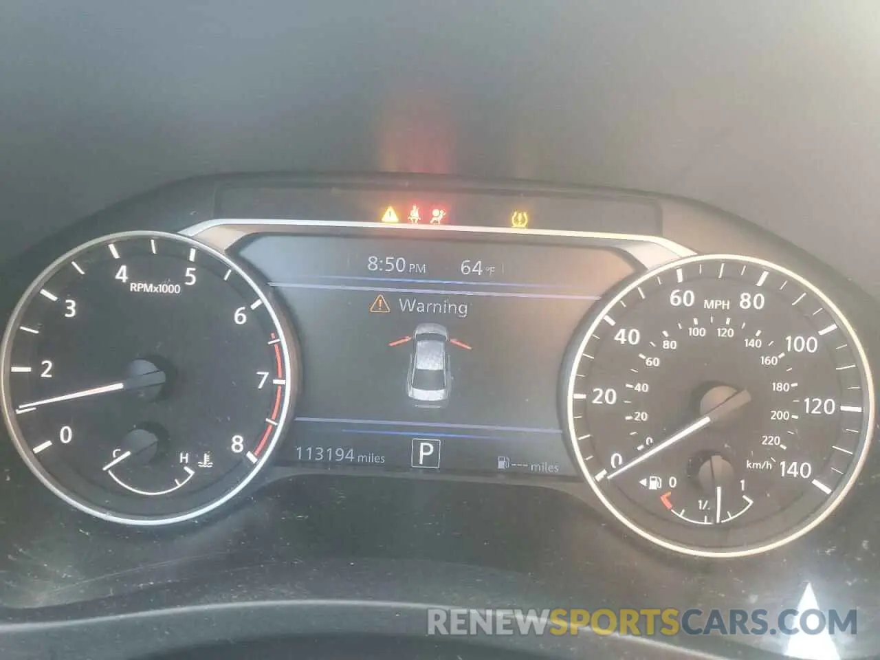 9 Photograph of a damaged car 1N4BL4CV6KC123310 NISSAN ALTIMA 2019