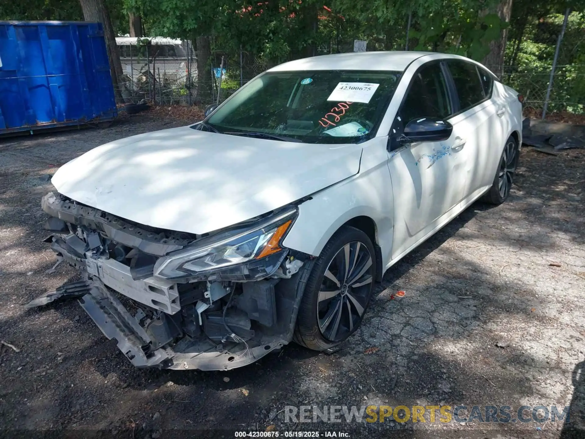 2 Photograph of a damaged car 1N4BL4CV6KC167825 NISSAN ALTIMA 2019