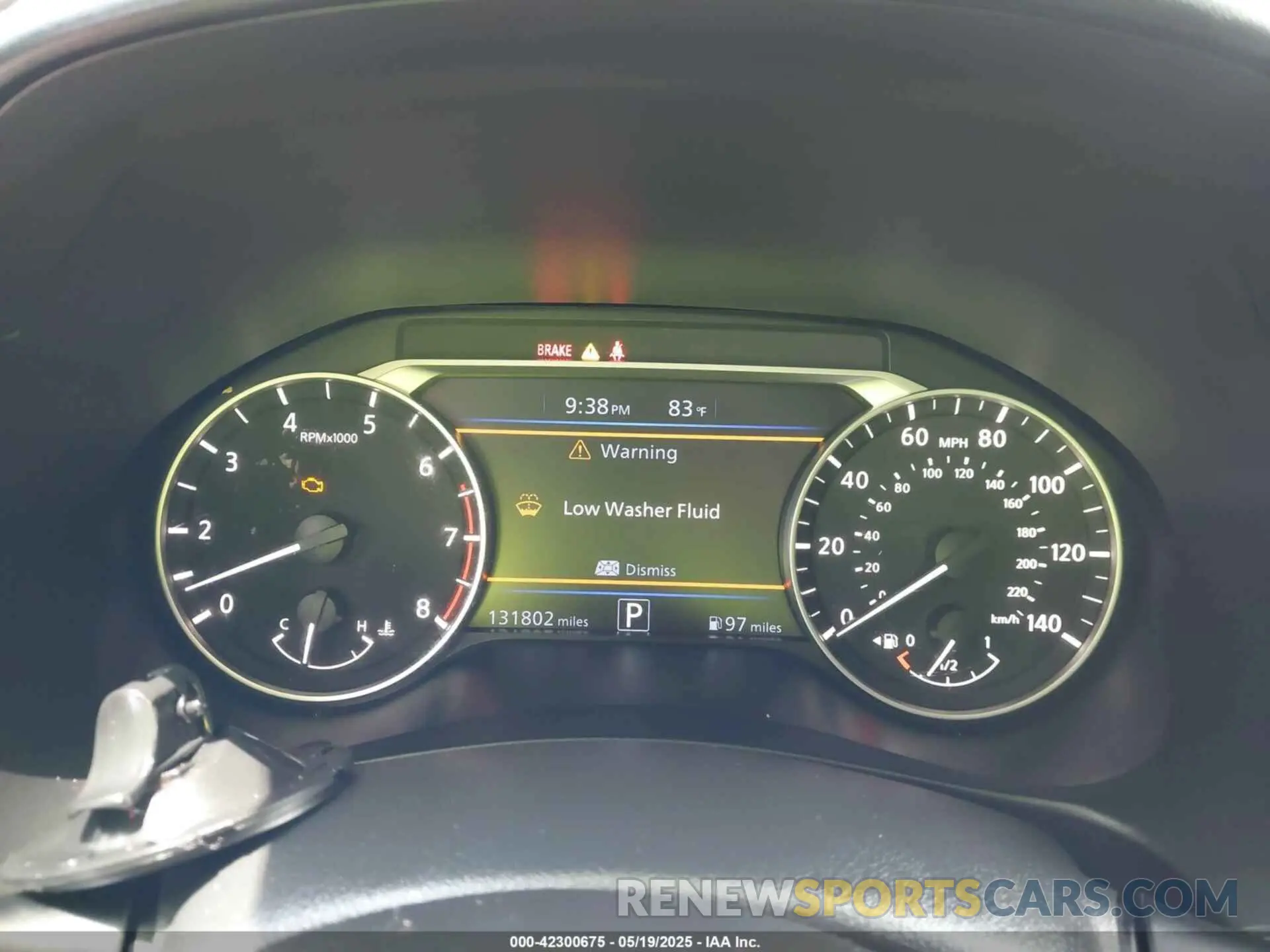 7 Photograph of a damaged car 1N4BL4CV6KC167825 NISSAN ALTIMA 2019