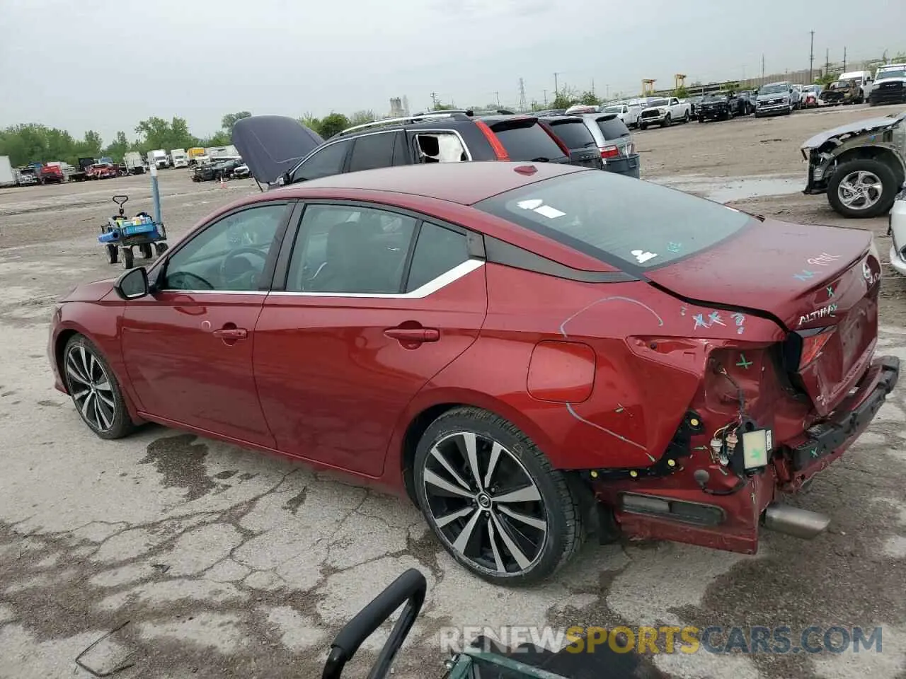 2 Photograph of a damaged car 1N4BL4CV6KC181837 NISSAN ALTIMA 2019